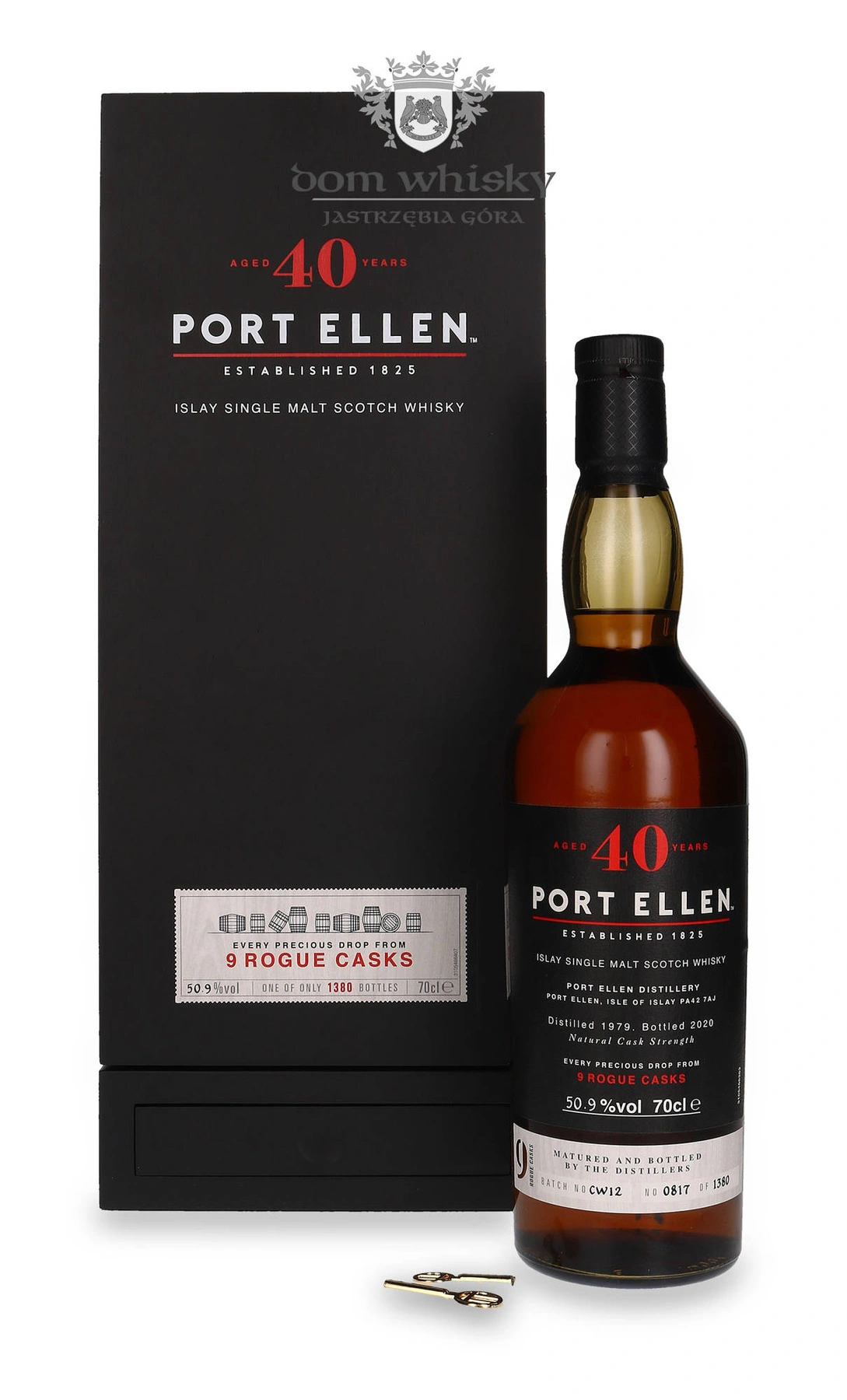 Port Ellen 40 YO (D.1979, B.2020) 9 Rogue Casks
