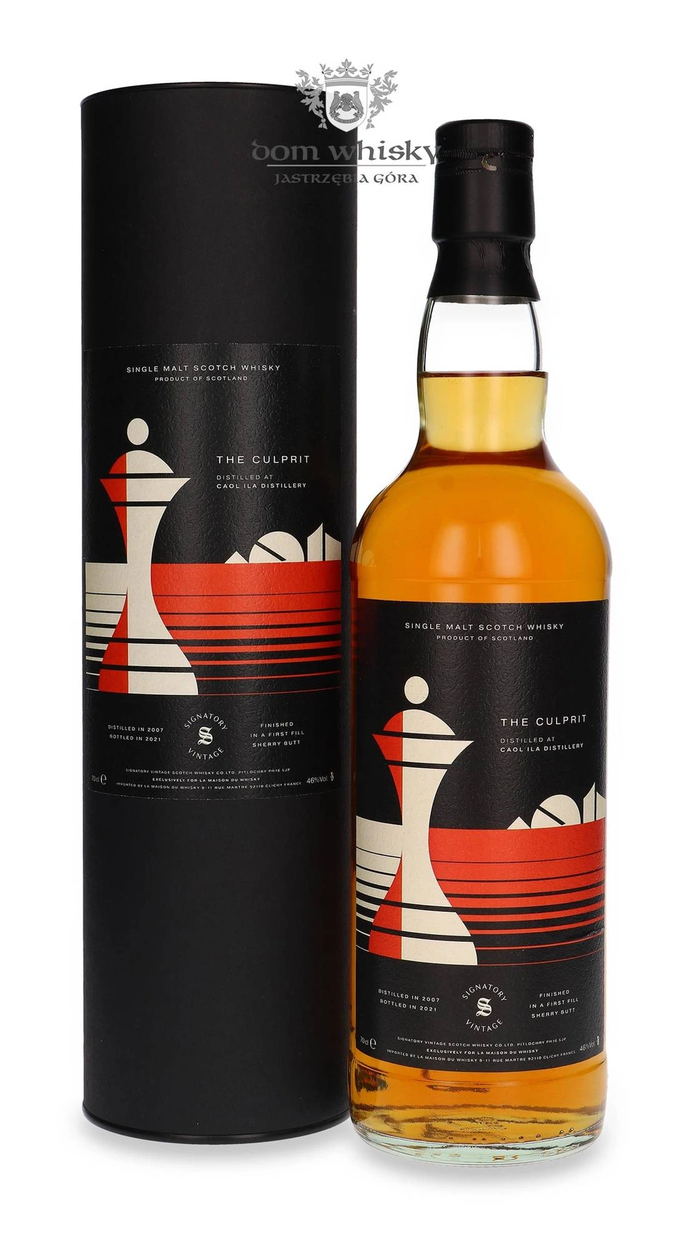 Caol Ila The Culprit (D.2007, B.2021) Chess Investigation Series