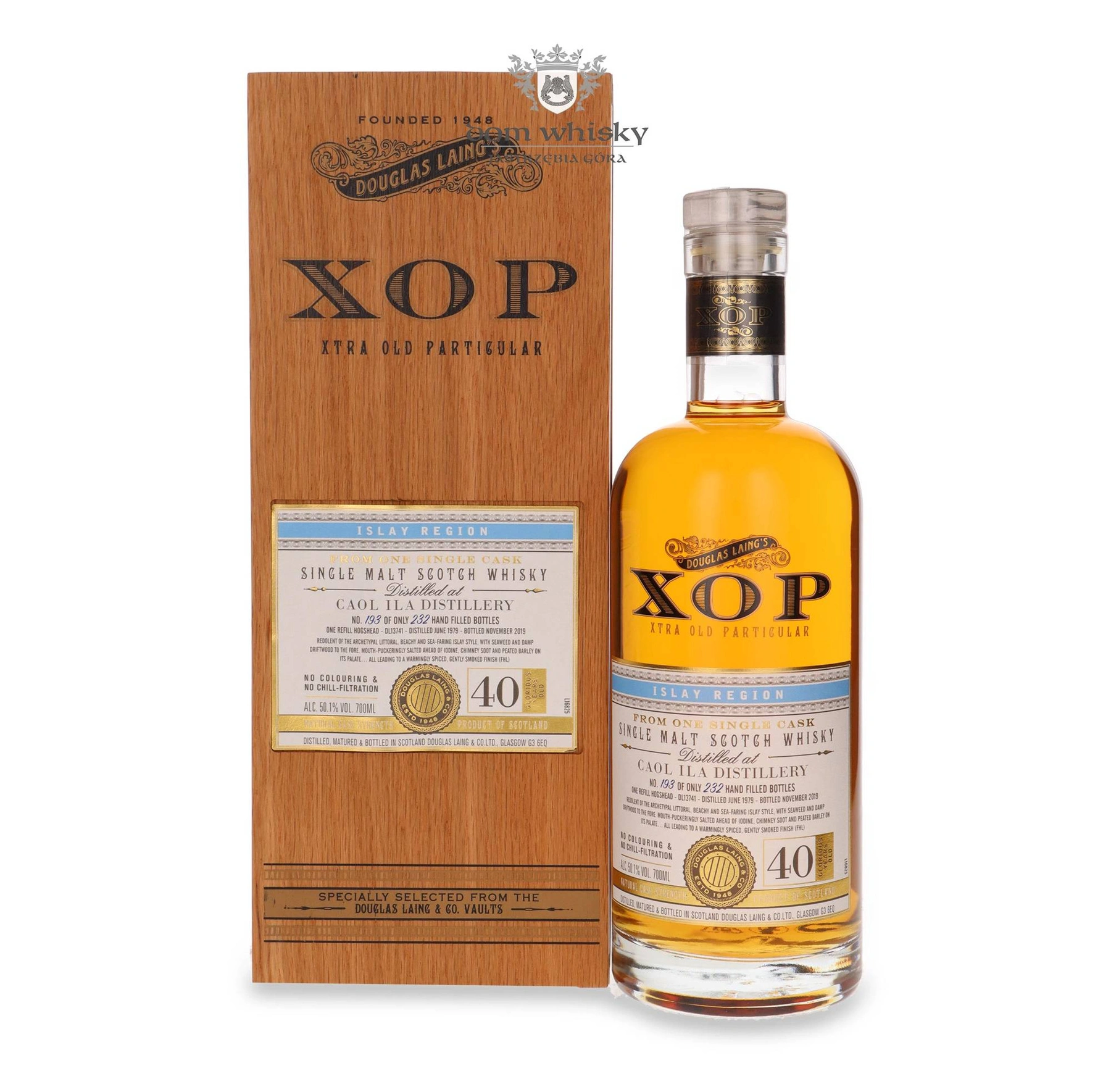 Douglas Laing & Co. 40 YO Caol Ila (D.1979, B.2019) Douglas Laing’s Xop