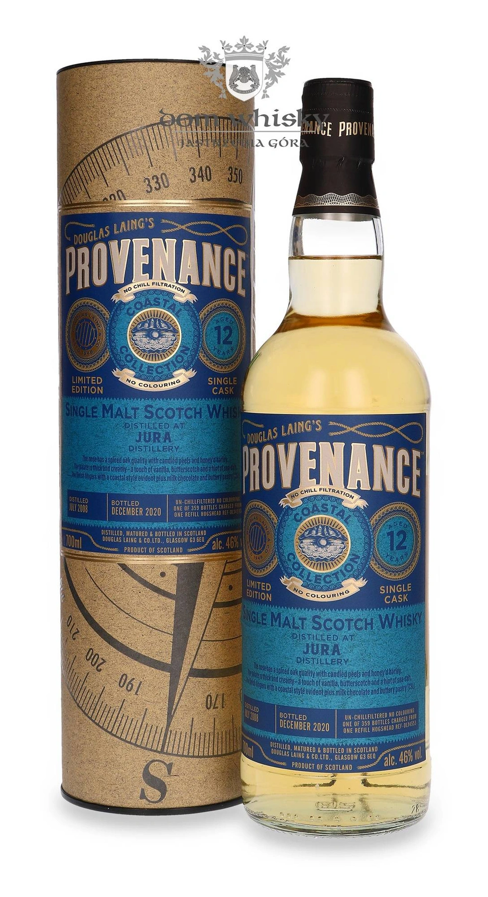 Douglas Laing 12 YO Jura (D.2008, B.2020) Douglas Laing’s Provenance