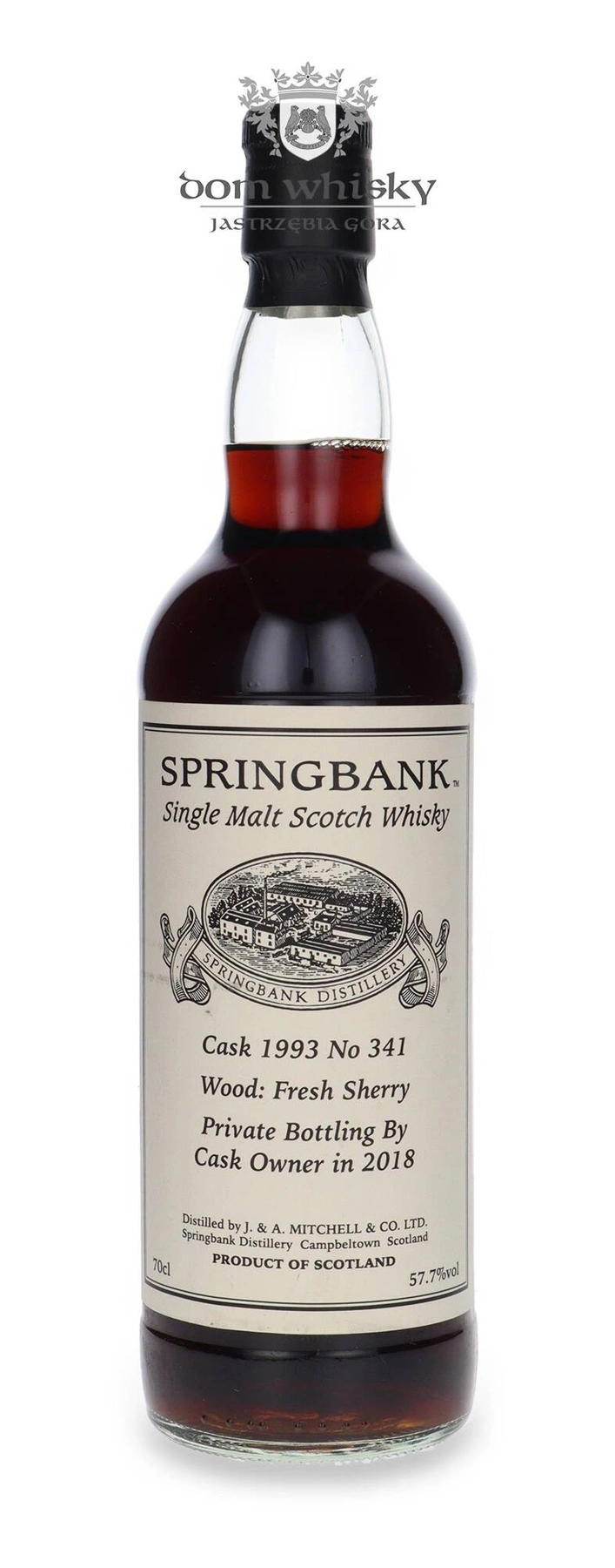 Springbank 1993 (Bottled 2018) Private Bottling Cask # 341