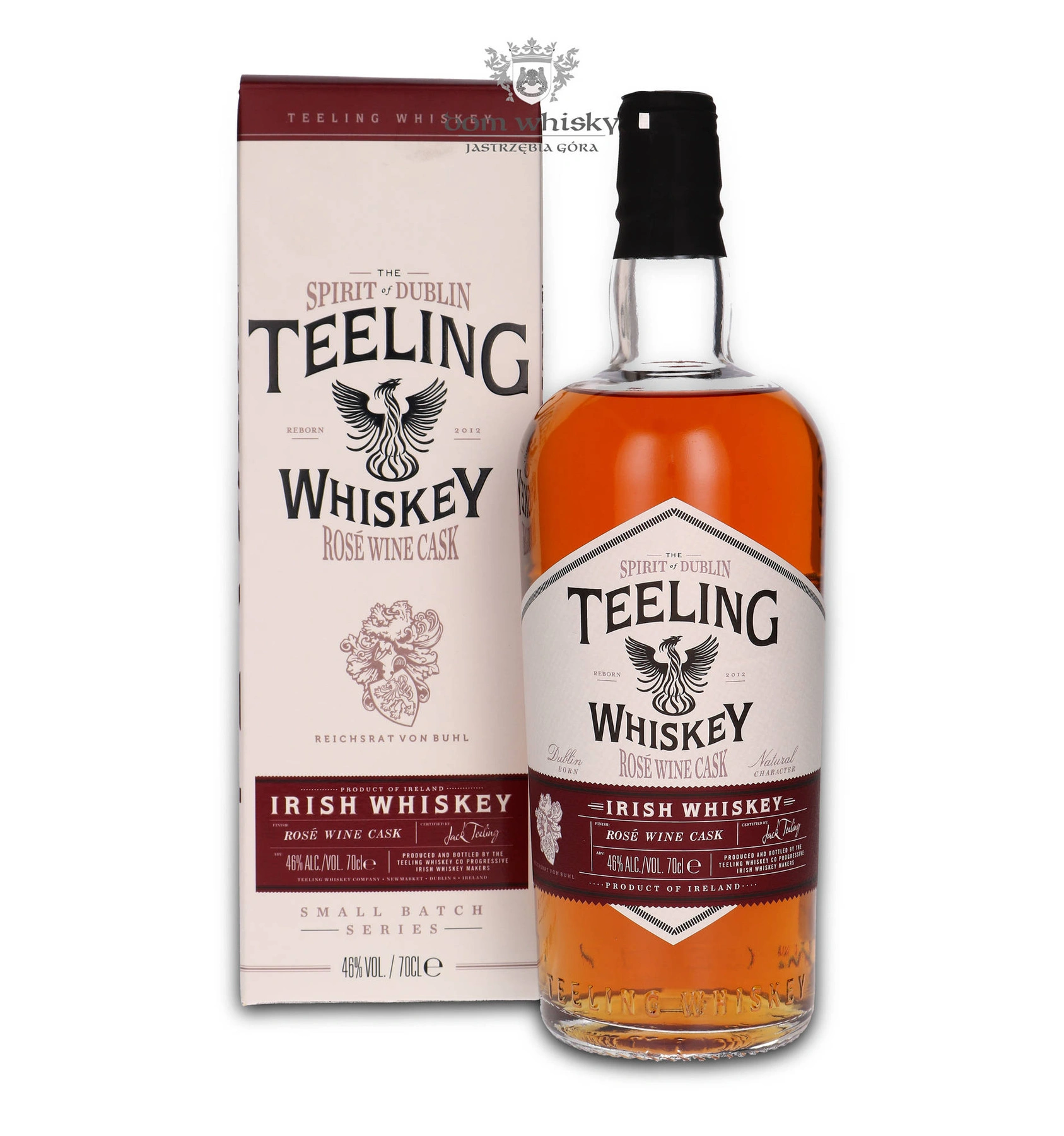 Teeling Rosé Wine Cask Finish, Small Batch Series