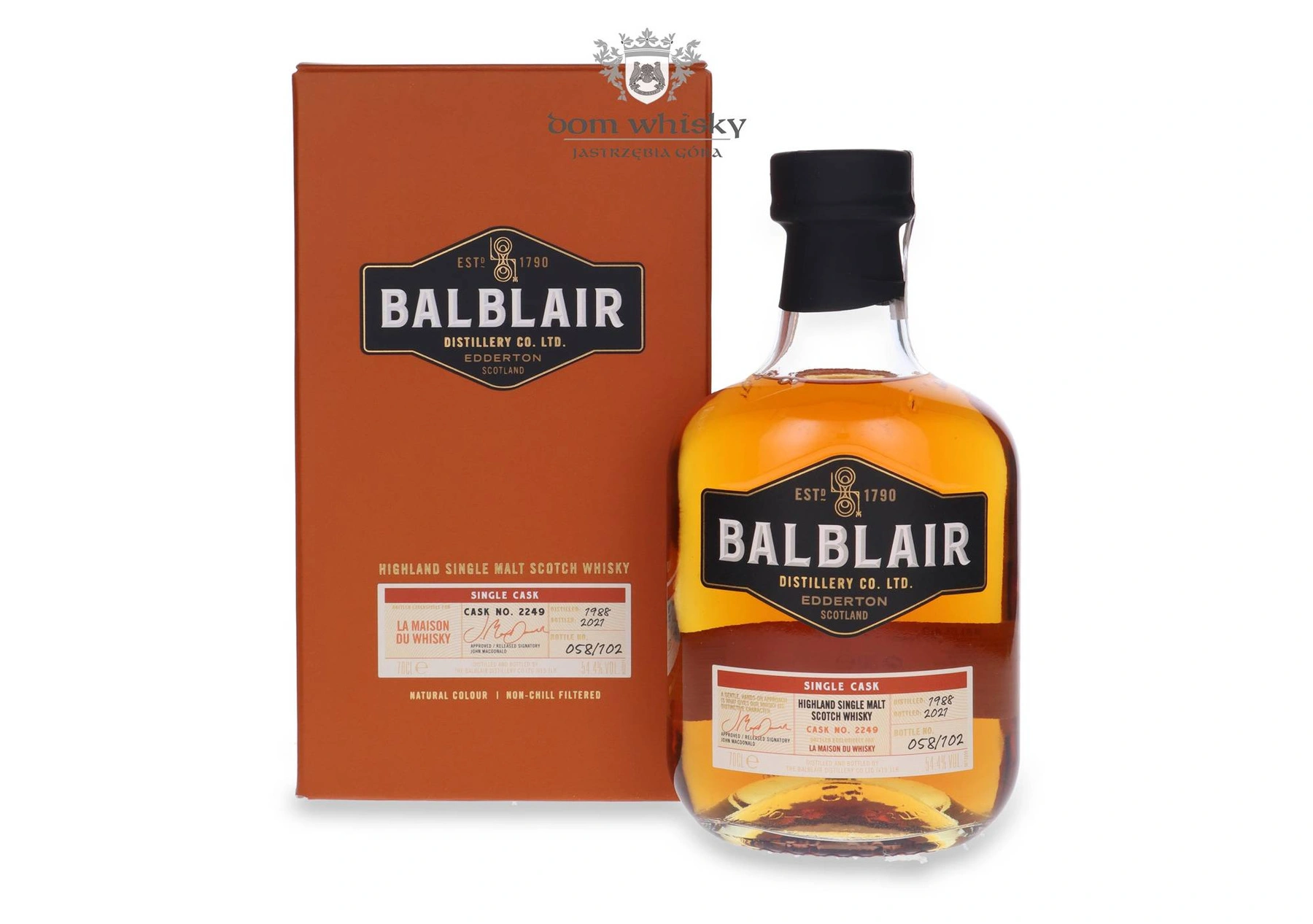 Balblair 1988 (Bottled 2021) La Maison Du