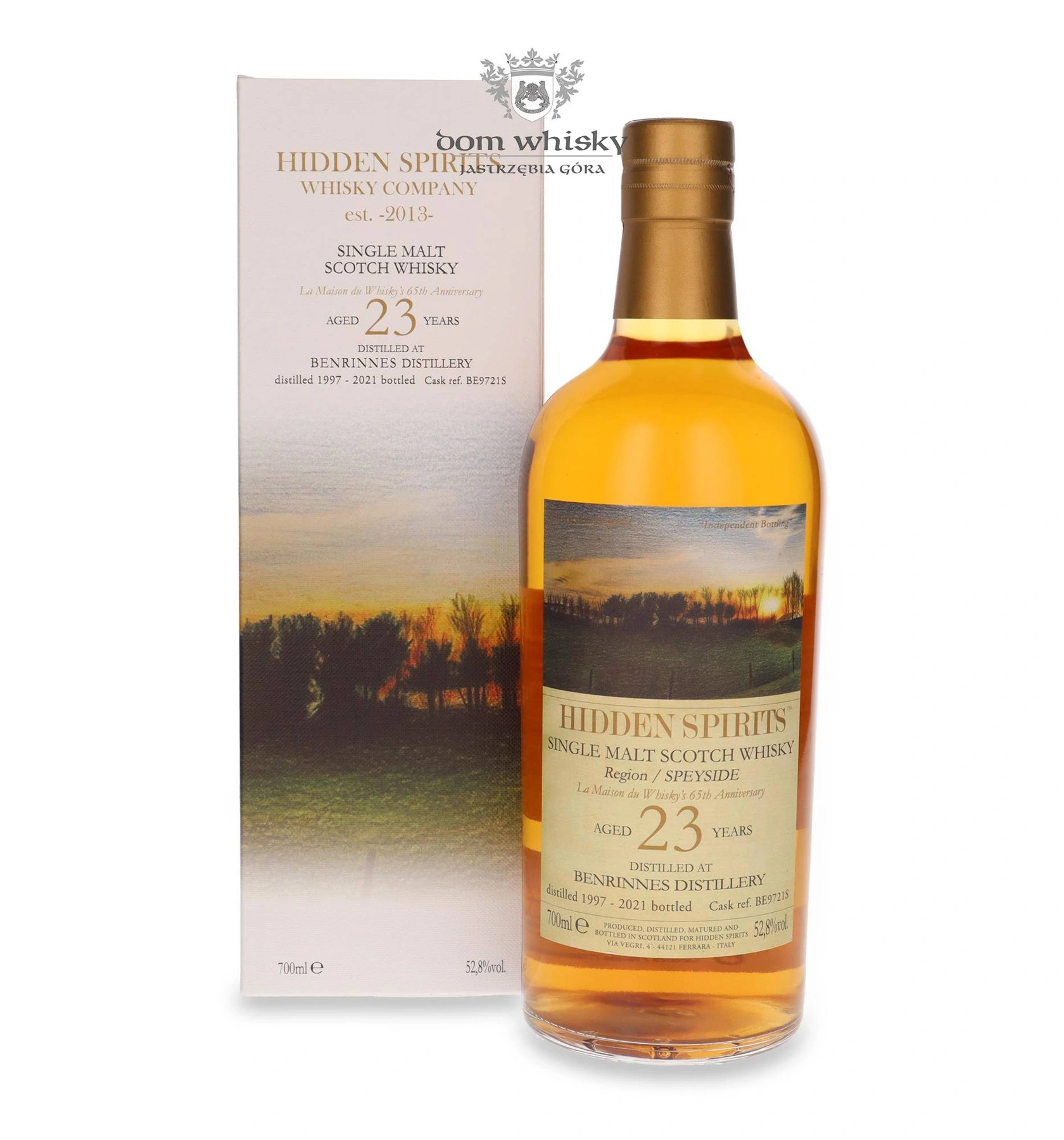 Hidden Spirits 23 YO Benrinnes (D.1997, B.2021) La Maison Du Whisky 65th Anniversary