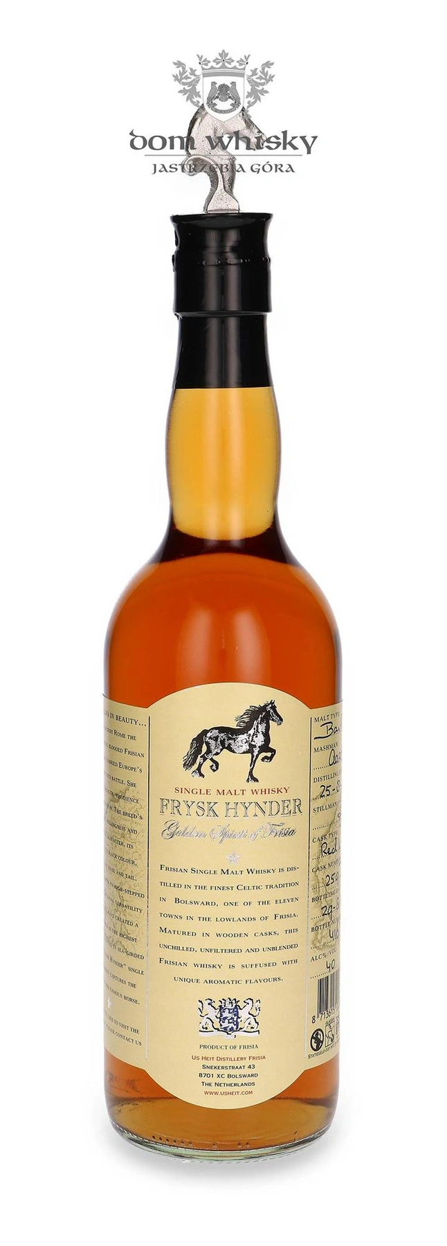 Us Heit Distillery Frysk Hynder Red Wine Cask (D.2017, B.2022) (Holandia)