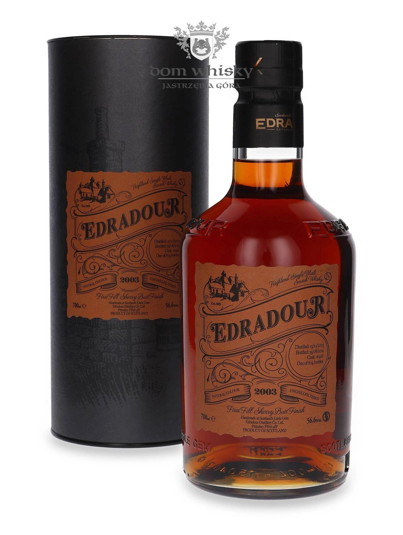Edradour 2003 (Bottled 2021) Sherry Butt Finish