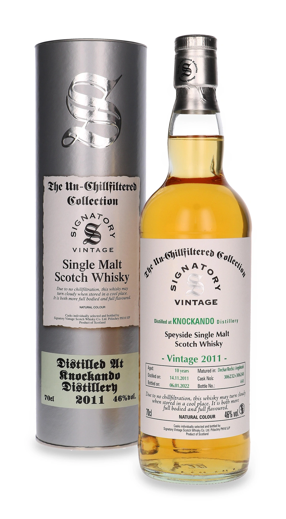 Signatory Vintage 10 YO Knockando (D.2011, B.2022) Signatory Vintage