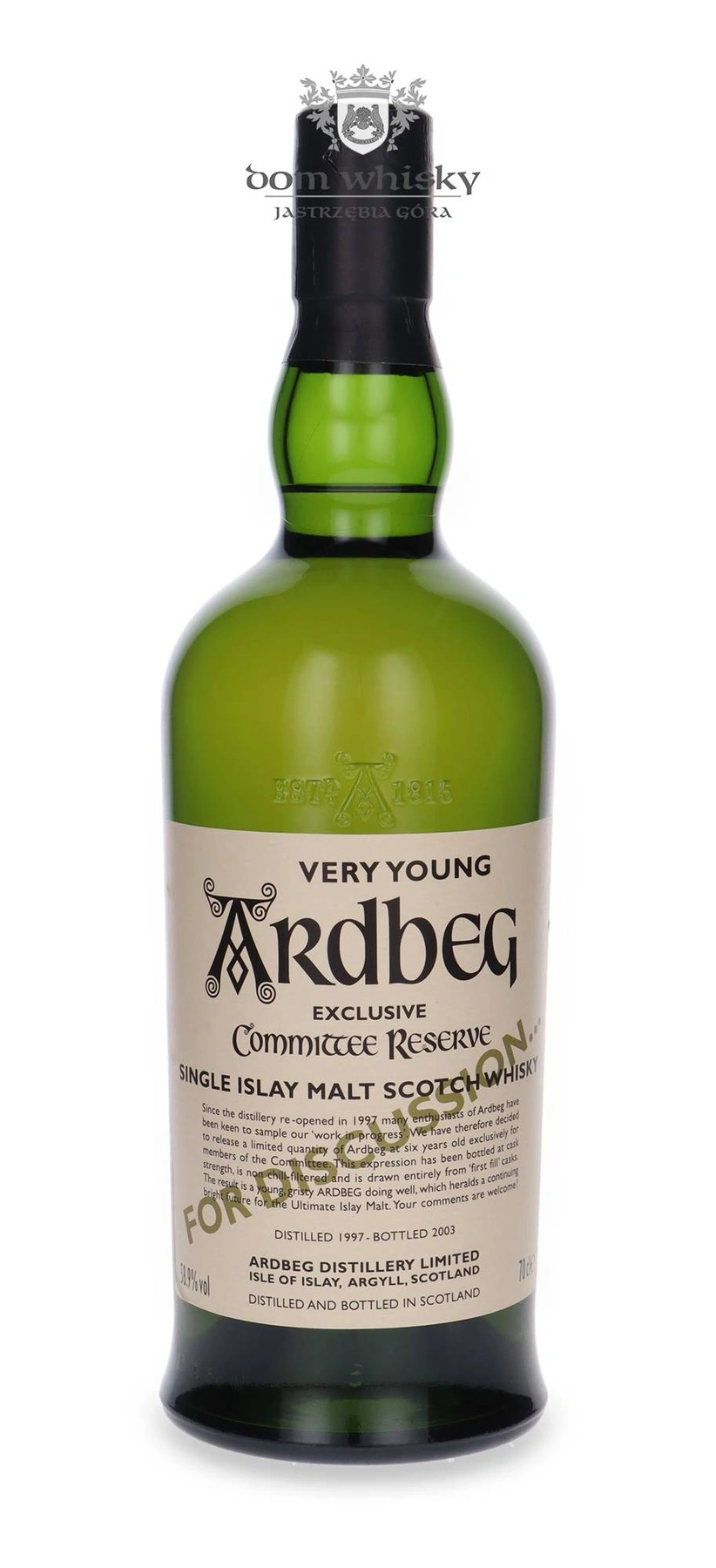 Ardbeg Very Young (D.1997, B.2003) Committee Reserve