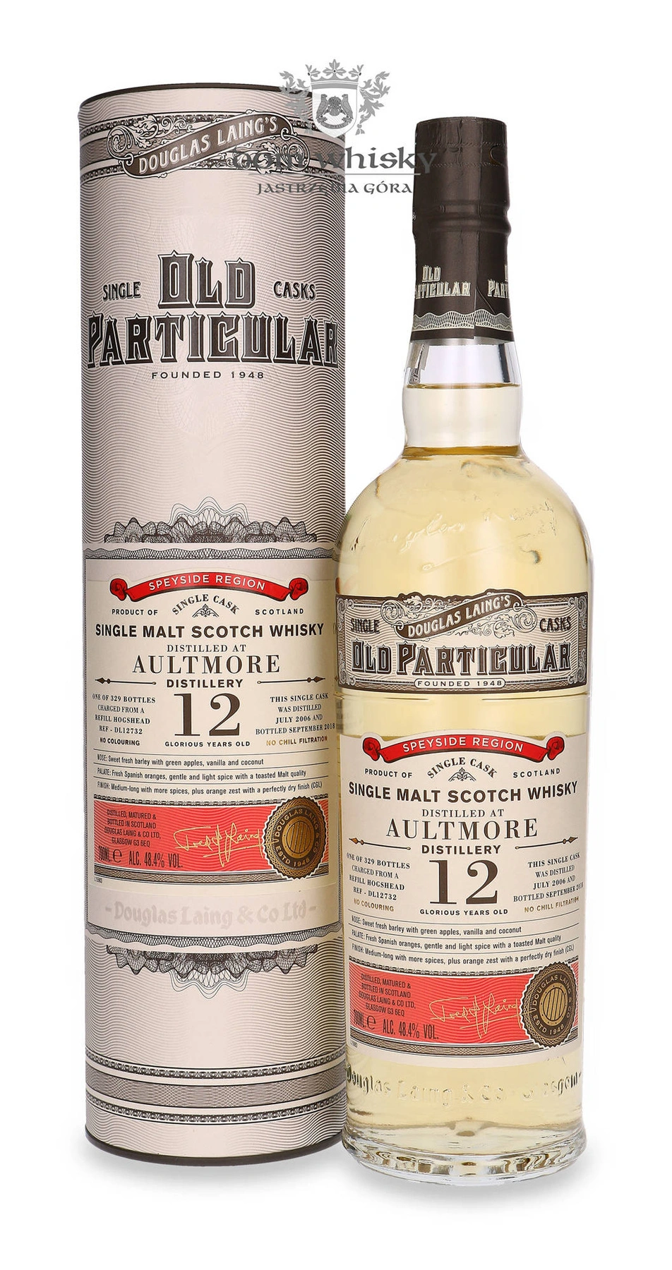 Douglas Laing 12 YO Aultmore (D.2006, B.2018) Douglas Laing’s Old Particular