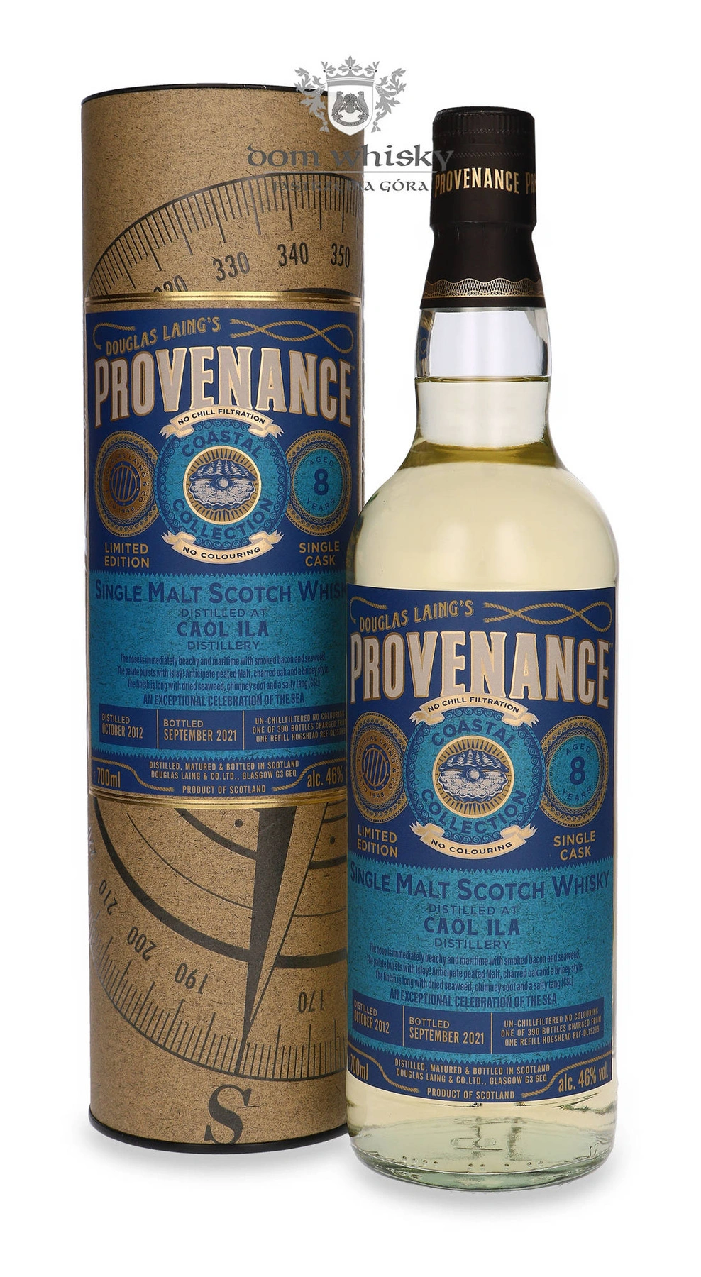Douglas Laing & Co. 8 YO Caol Ila (D.2012, B.2021) Provenance