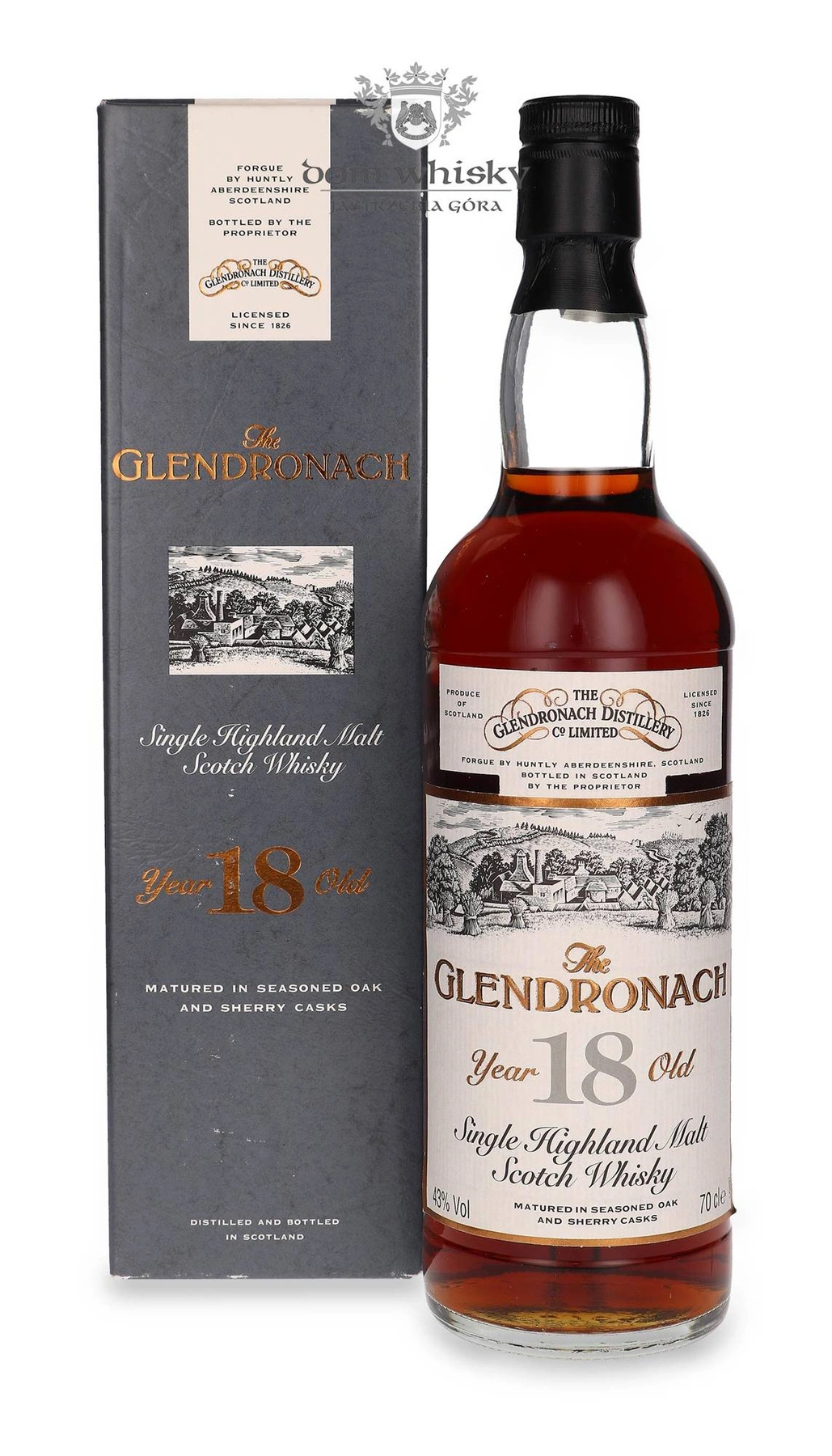 Glendronach 18 YO (D.1976, B.1994) Sherry Cask