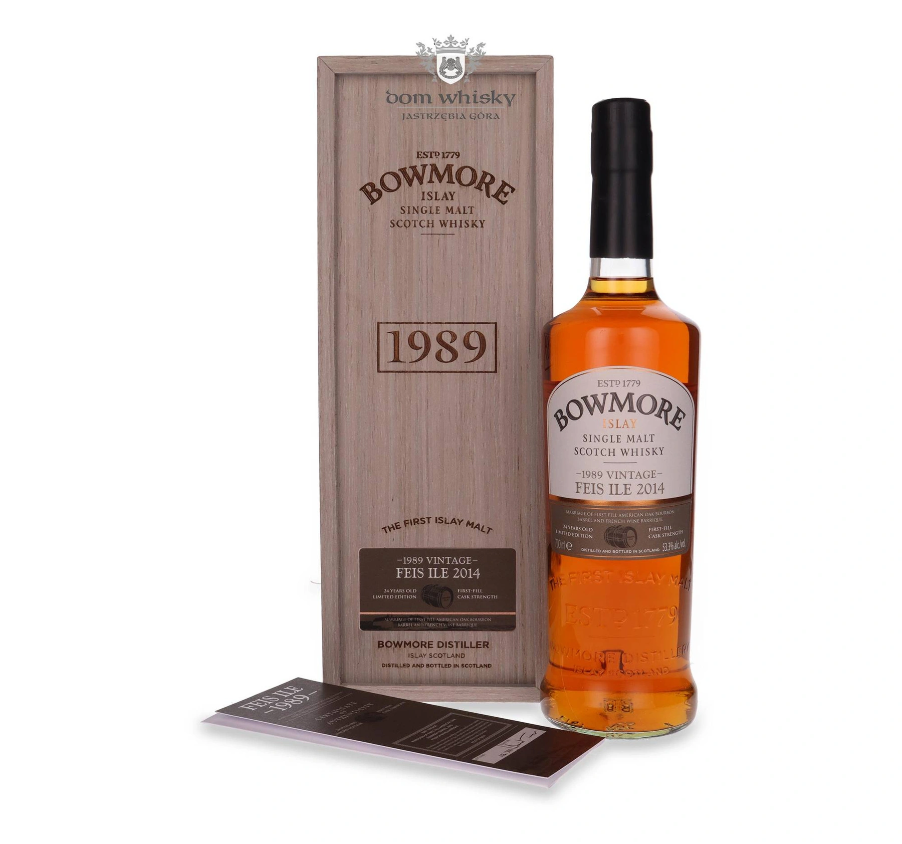 Bowmore 24 YO (D.1989, B.2014) Fèis Ìle Edition