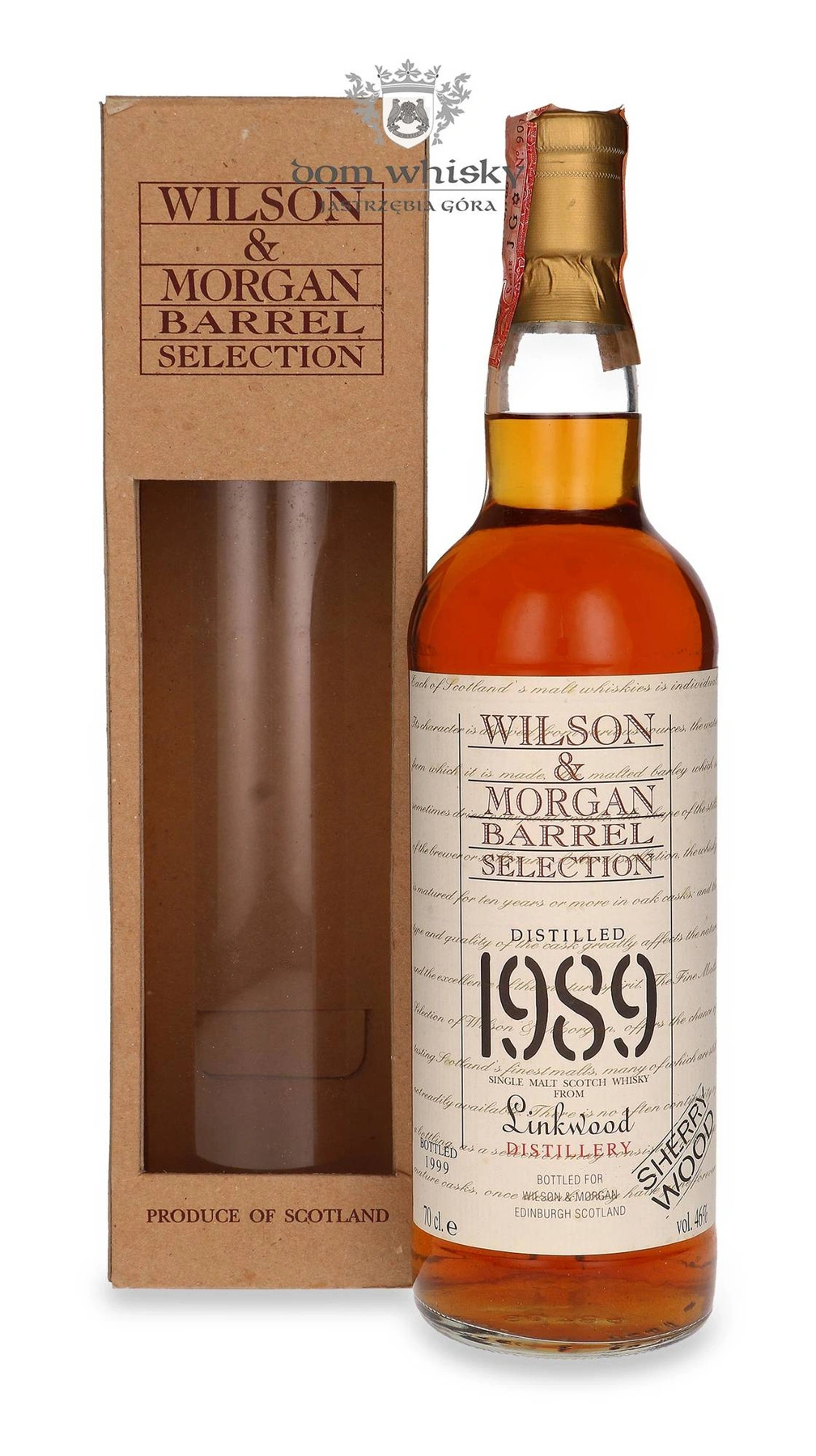 Wilson & Morgan Linkwood 1989 (Bottled 1999) Wilson & Morgan