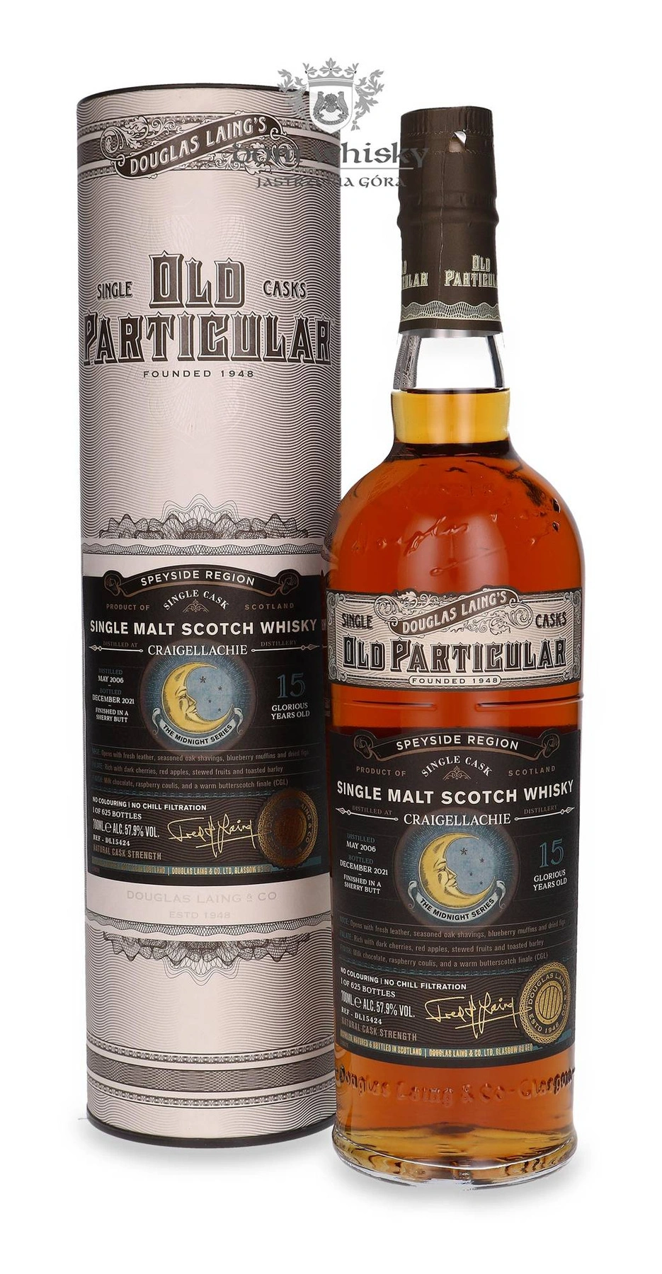 Douglas Laing 15 YO Craigellachie (D.2006, B.2021) Douglas Laing’s Old Particular The Midnight Series