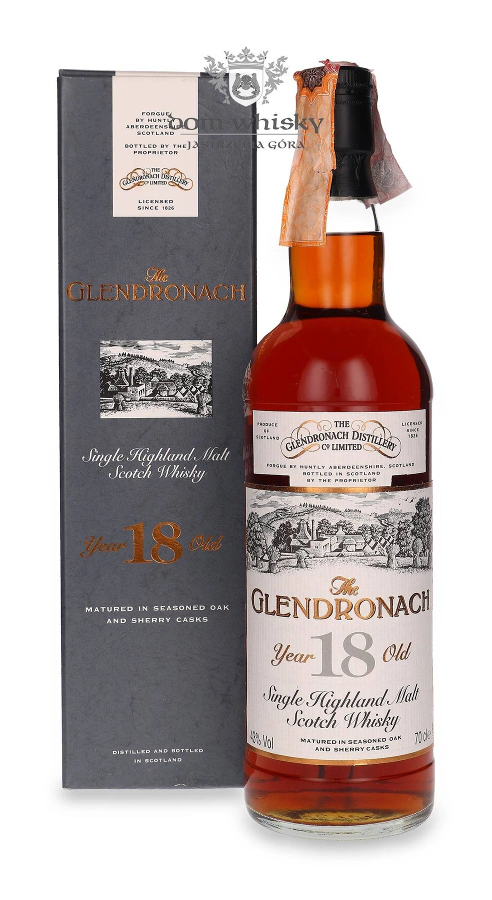 Glendronach 18 YO (D.1977, B.1995) Sherry Cask