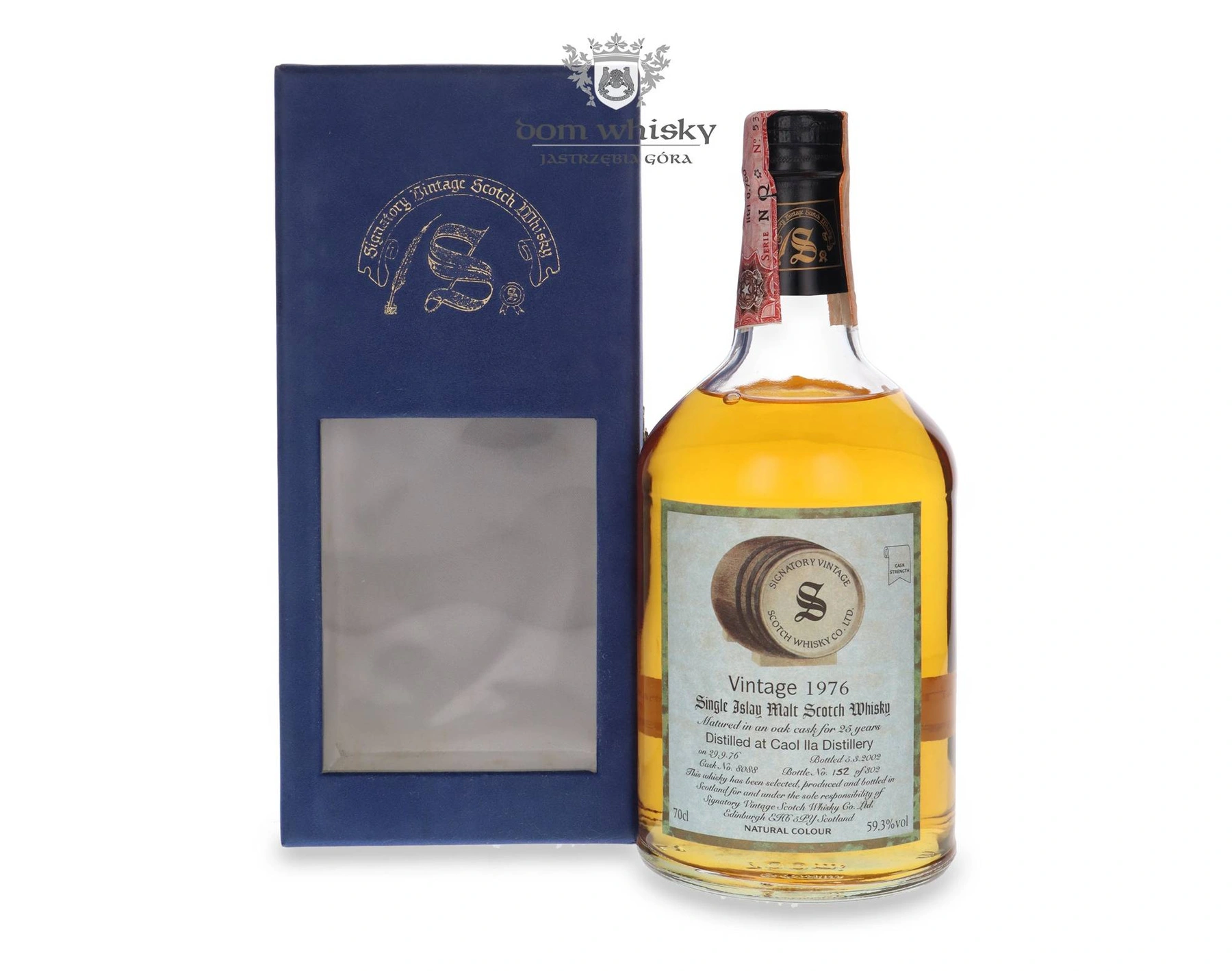 Signatory Vintage 25 YO Caol Ila 1976, (B.2002) Signatory Vintage