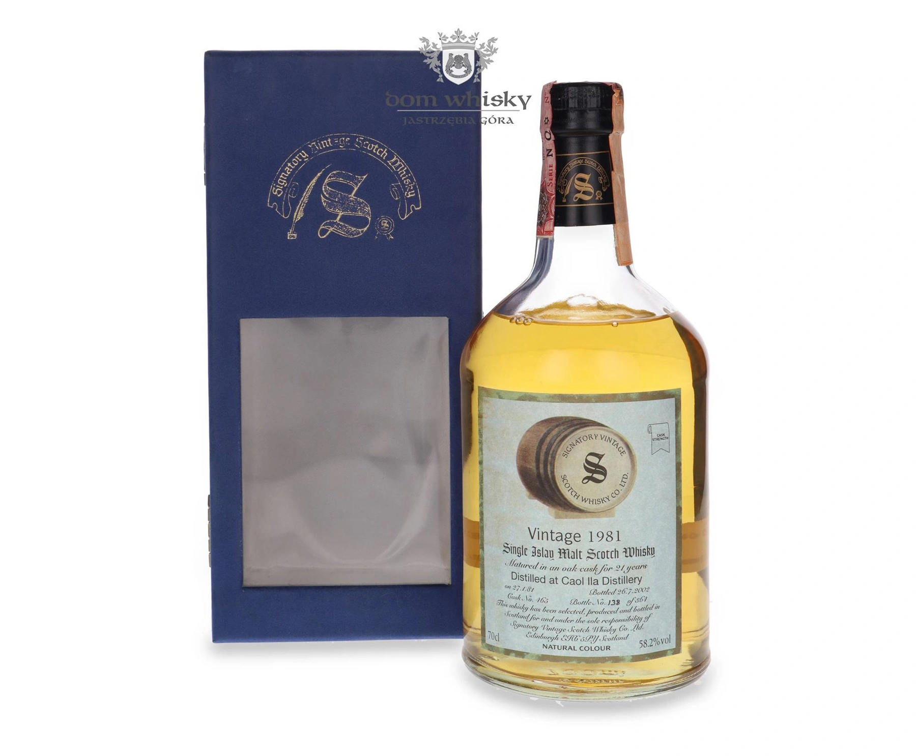 Signatory Vintage 21 YO Caol Ila (D.1981, B.2002) Signatory Vintage