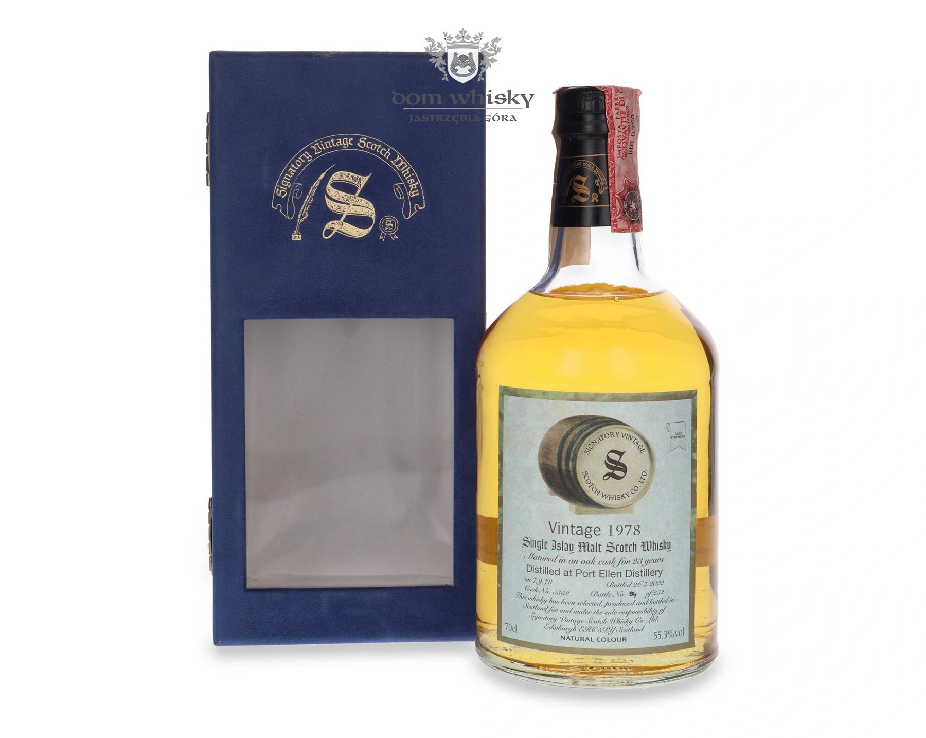 Signatory Vintage 23 YO Port Ellen (D.1978, B.2002) Signatory Vintage