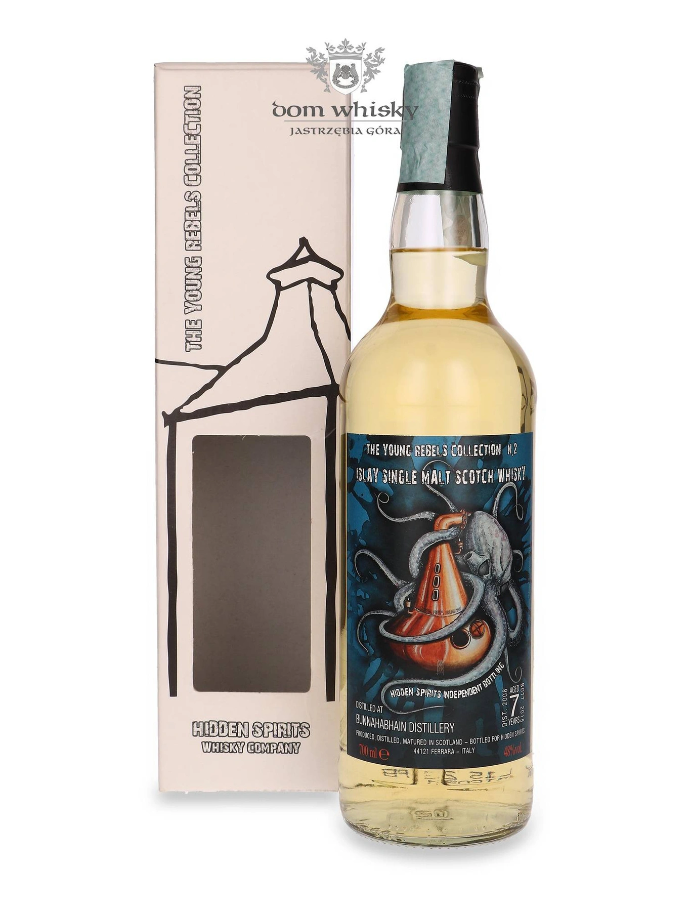 Hidden Spirits 7 YO Bunnahabhain (D.2008, B.2015) Hidden Spirits