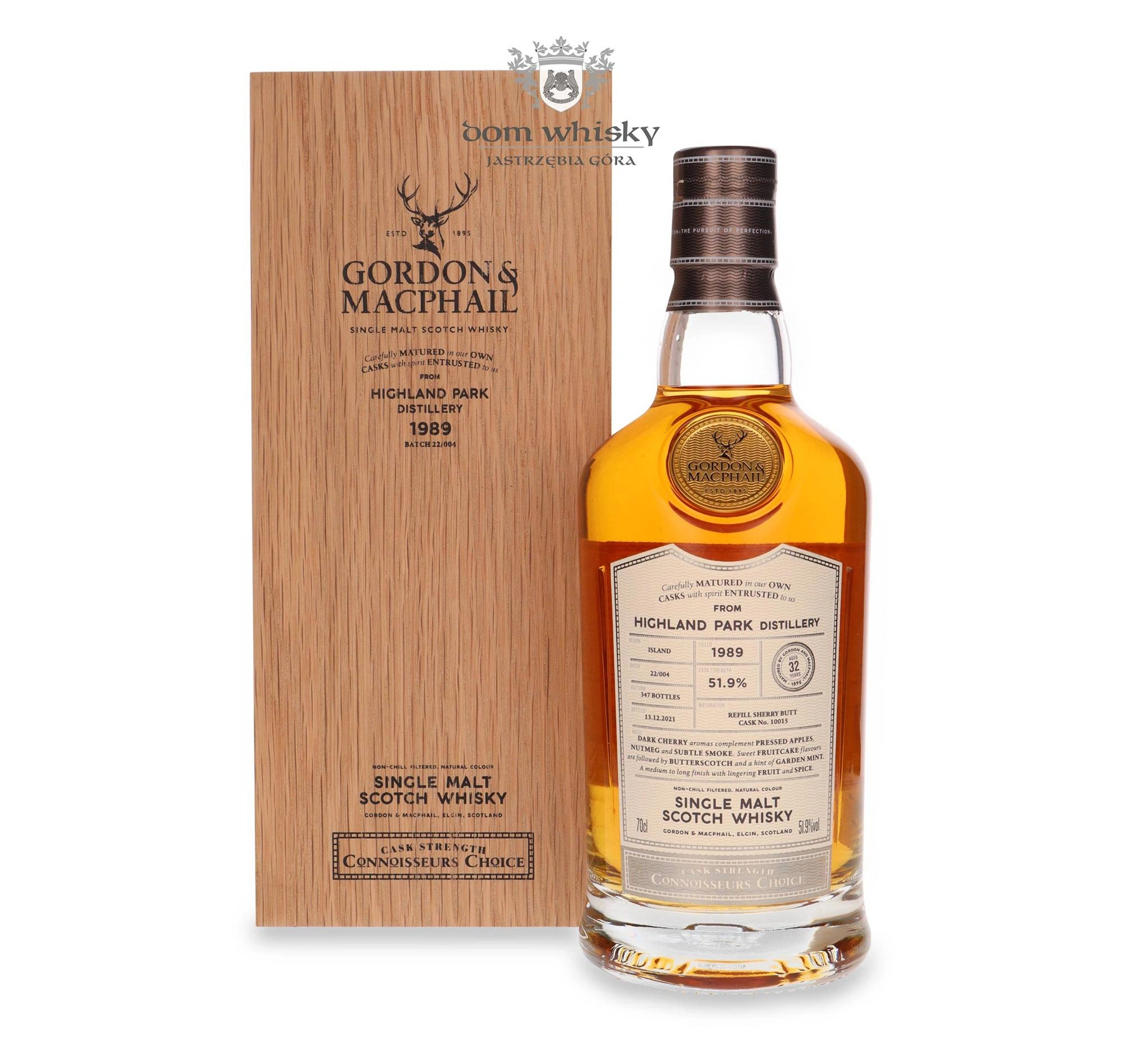 Gordon & Macphail 32 YO Highland Park (D.1989, B.2021) Gordon & Macphail, Connoisseurs Choice