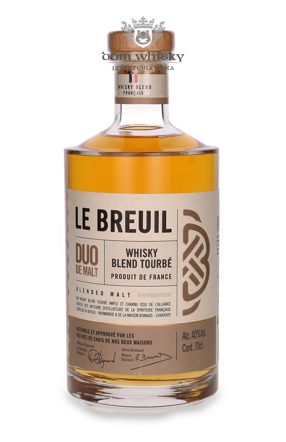 Château Du Breuil Le Breuil Duo De Malt Whisky Blend Tourbé