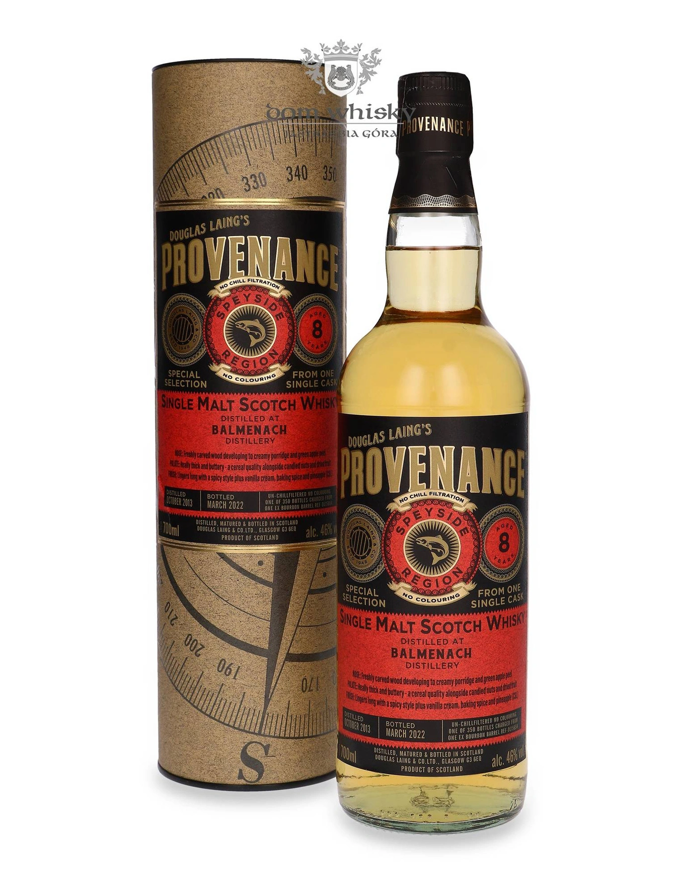Douglas Laing 8 YO Balmenach (D.2013 B.2022) Douglas Laing’s Old Provenance