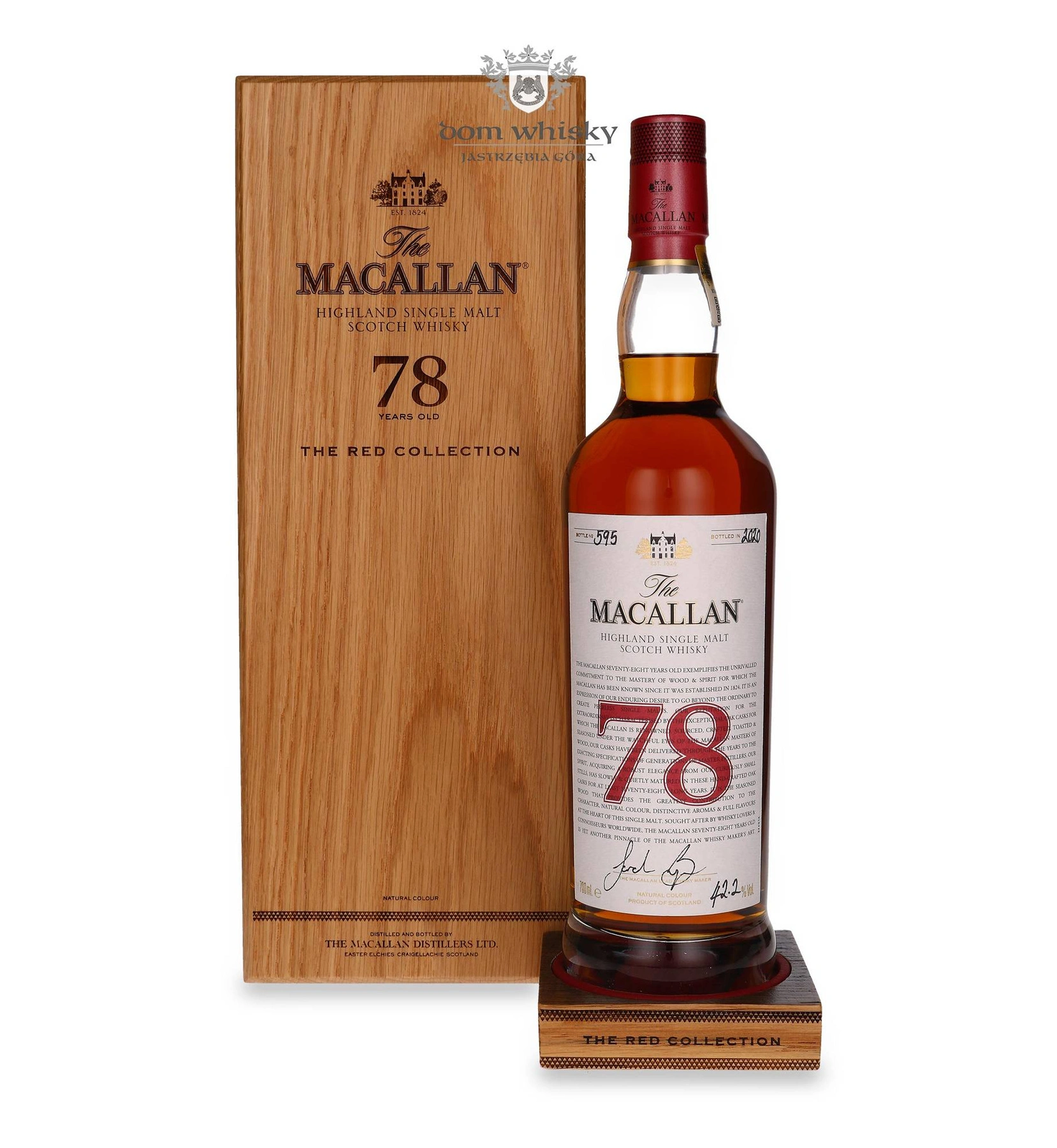 The Macallan 78 YO The Red Collection (Bottled 2020) Bottle Nr 595