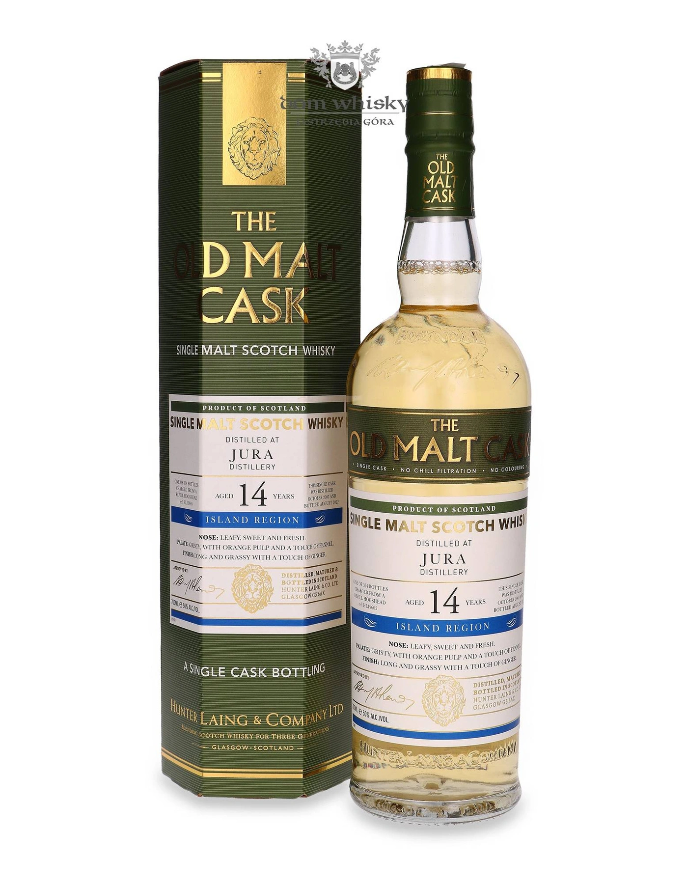 Hunter Laing & Co. 14 YO Jura (D.2007, B.2022) Old Malt Cask