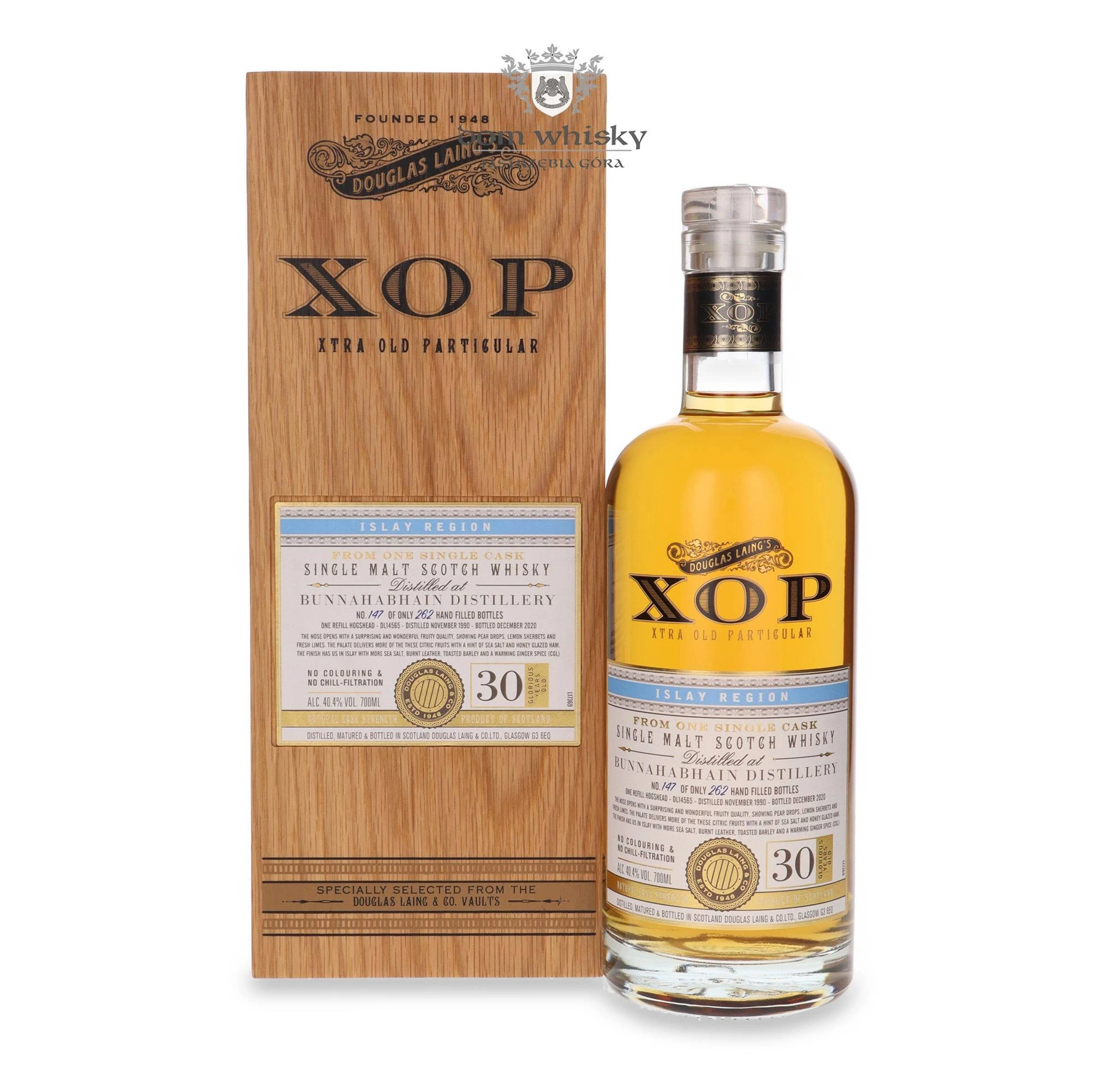Douglas Laing 30 YO Bunnahabhain (D.1990 B.2020) Douglas Laing’s Xop