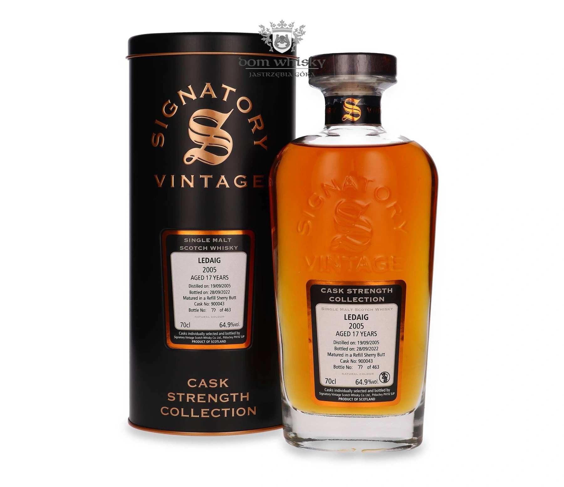 Signatory Vintage 17 YO Ledaig (D.2005, B.2022) Signatory Vintage