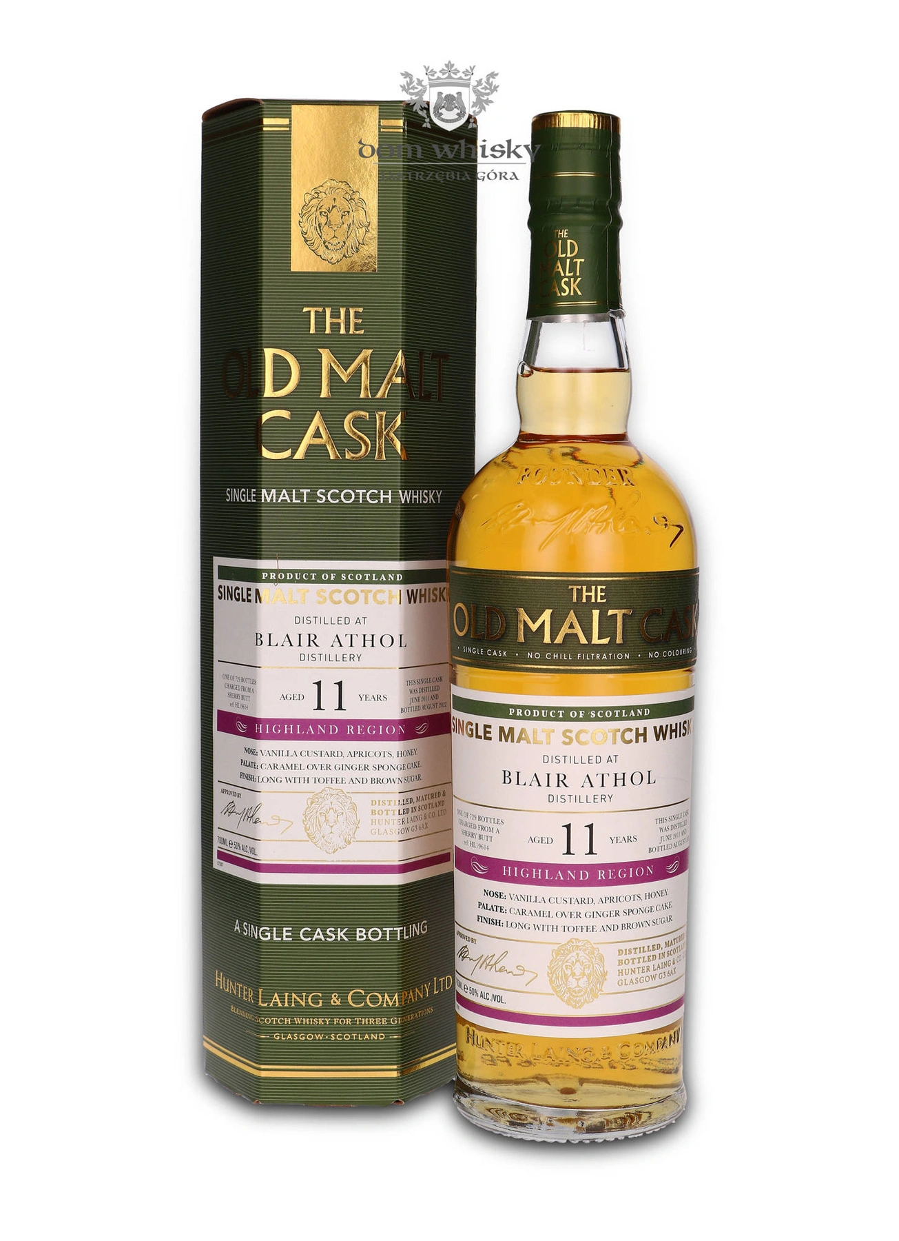 Hunter Laing & Co. 11 YO Blair Athol (D.2011, B.2022) Old Malt Cask
