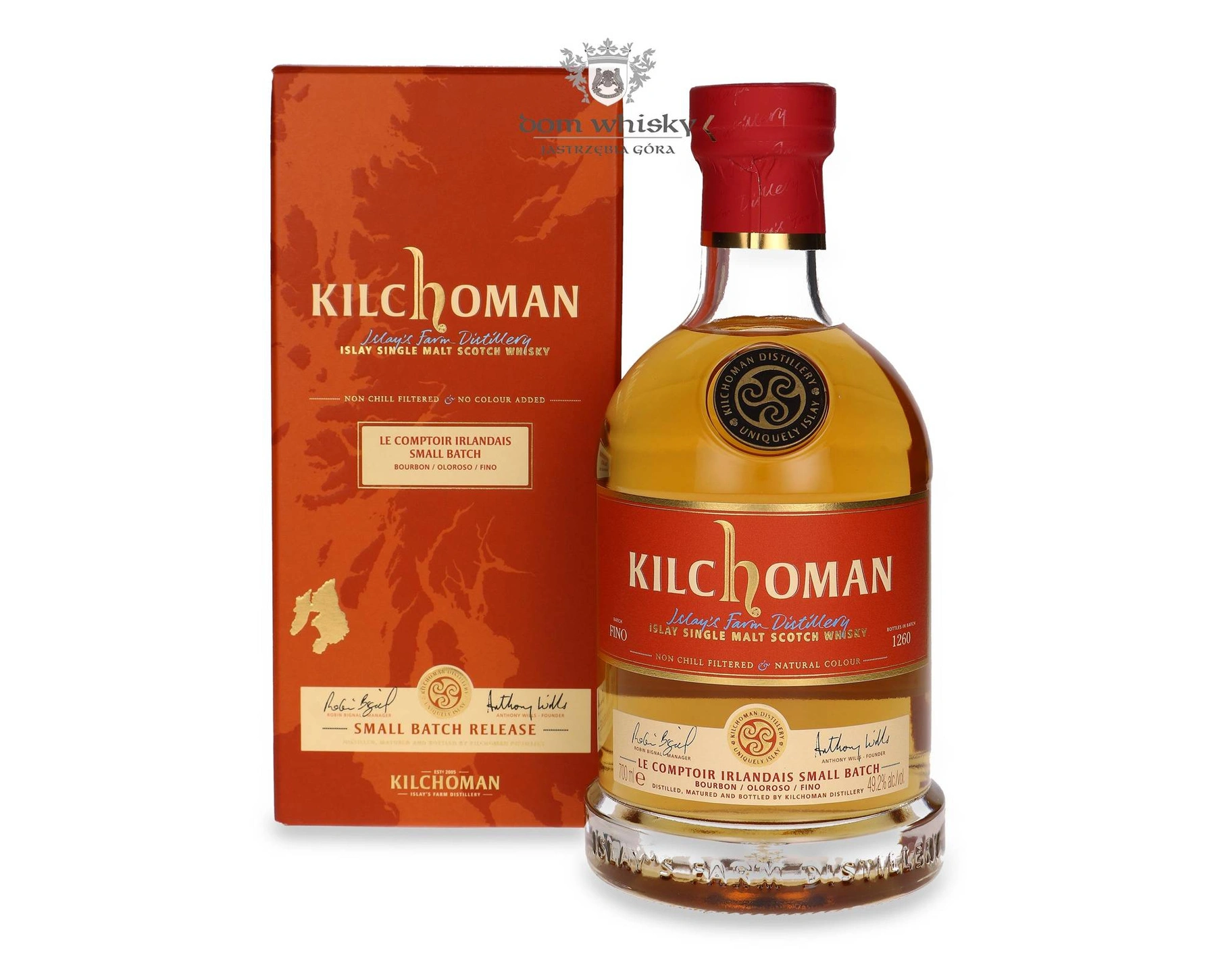 Kilchoman Small Batch, La Comptoir Irlandais, Bourbon