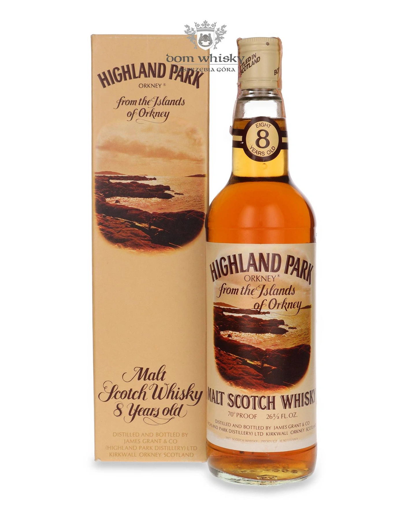 Highland Park 8 YO (Bottled 1970S)