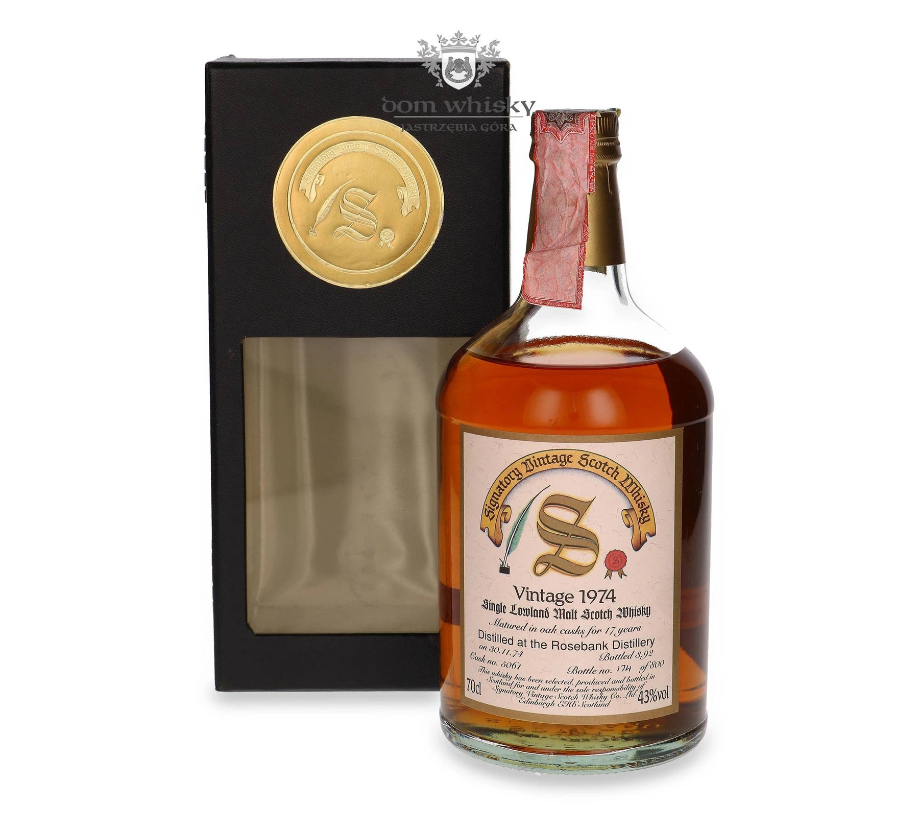 Signatory Vintage 17 YO Rosebank (D.1974, B.1992) Signatory Vintage