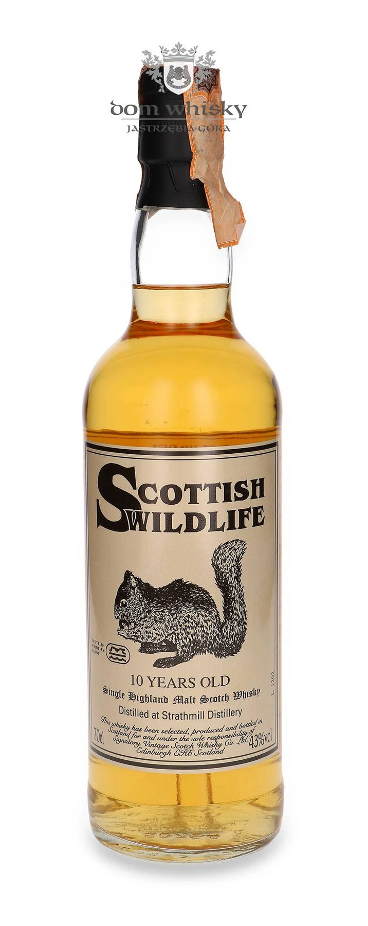 Signatory Vintage 10 YO Strathmill Scottish Wildlife Signatory Vintage