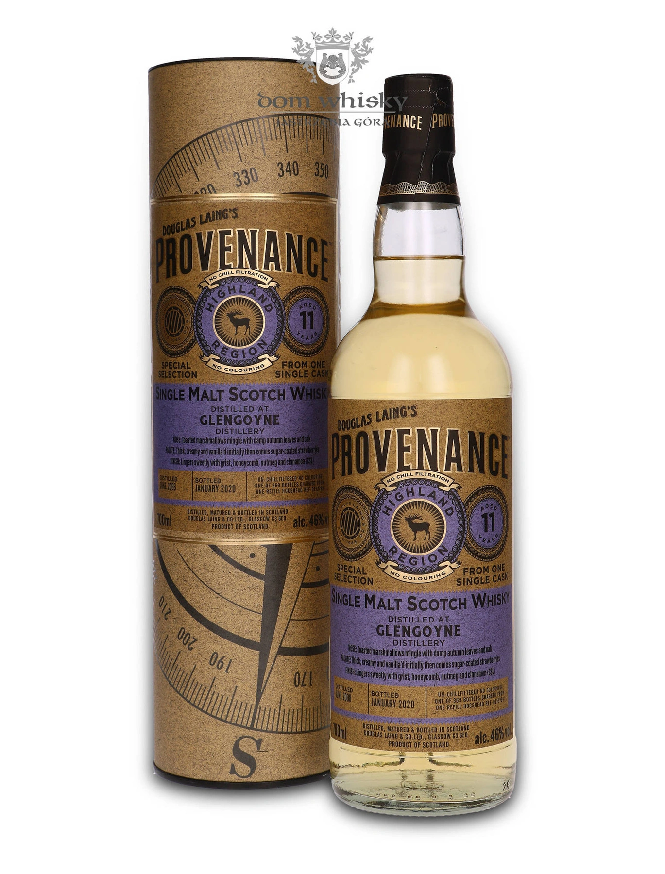 Douglas Laing 11 YO Glengoyne (D.2008 B.2020) Douglas Laing’s Provenance