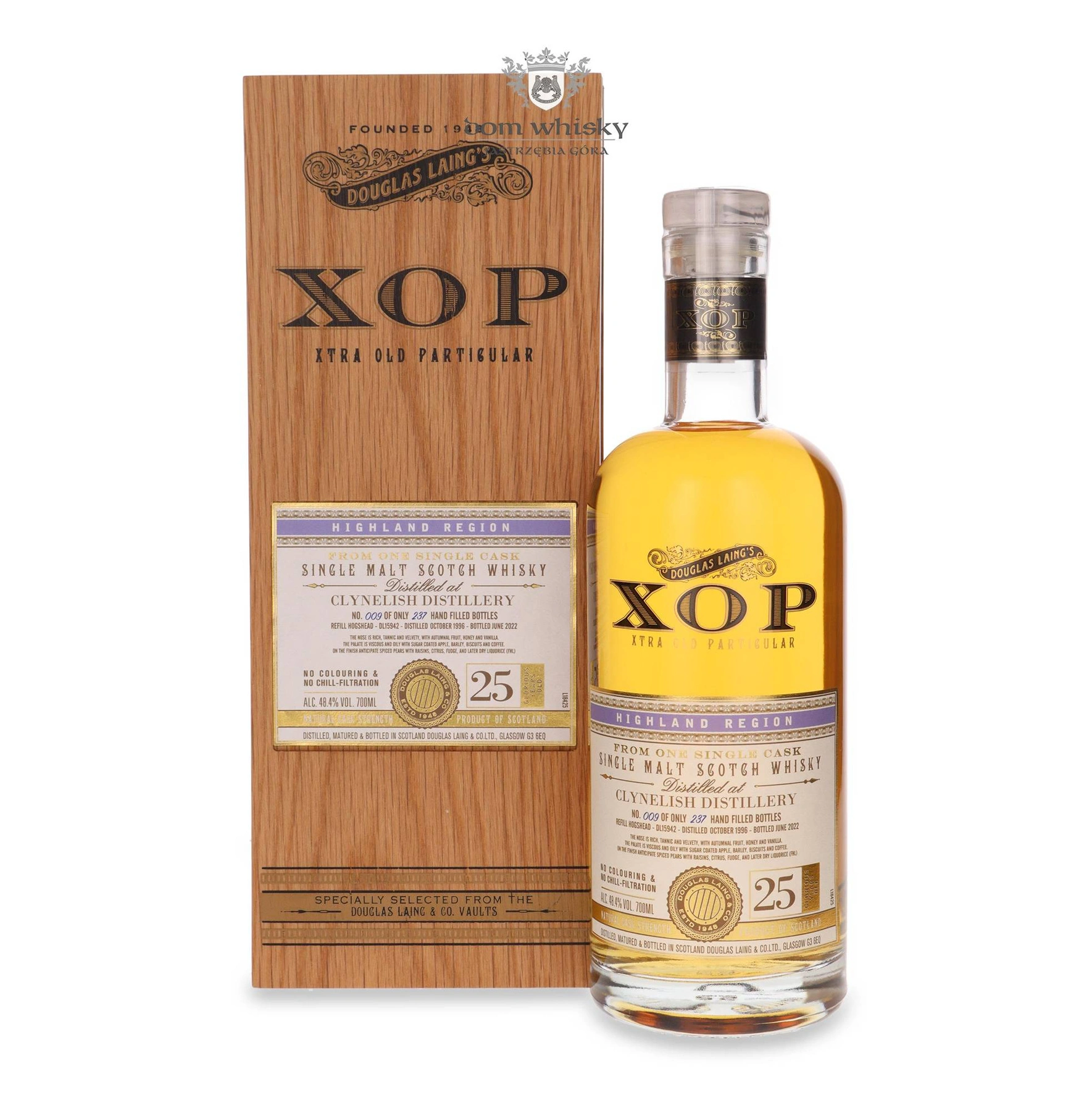 Douglas Laing & Co. 25 YO Clynelish (D.1996, B.2022) Douglas Laing’s Xop