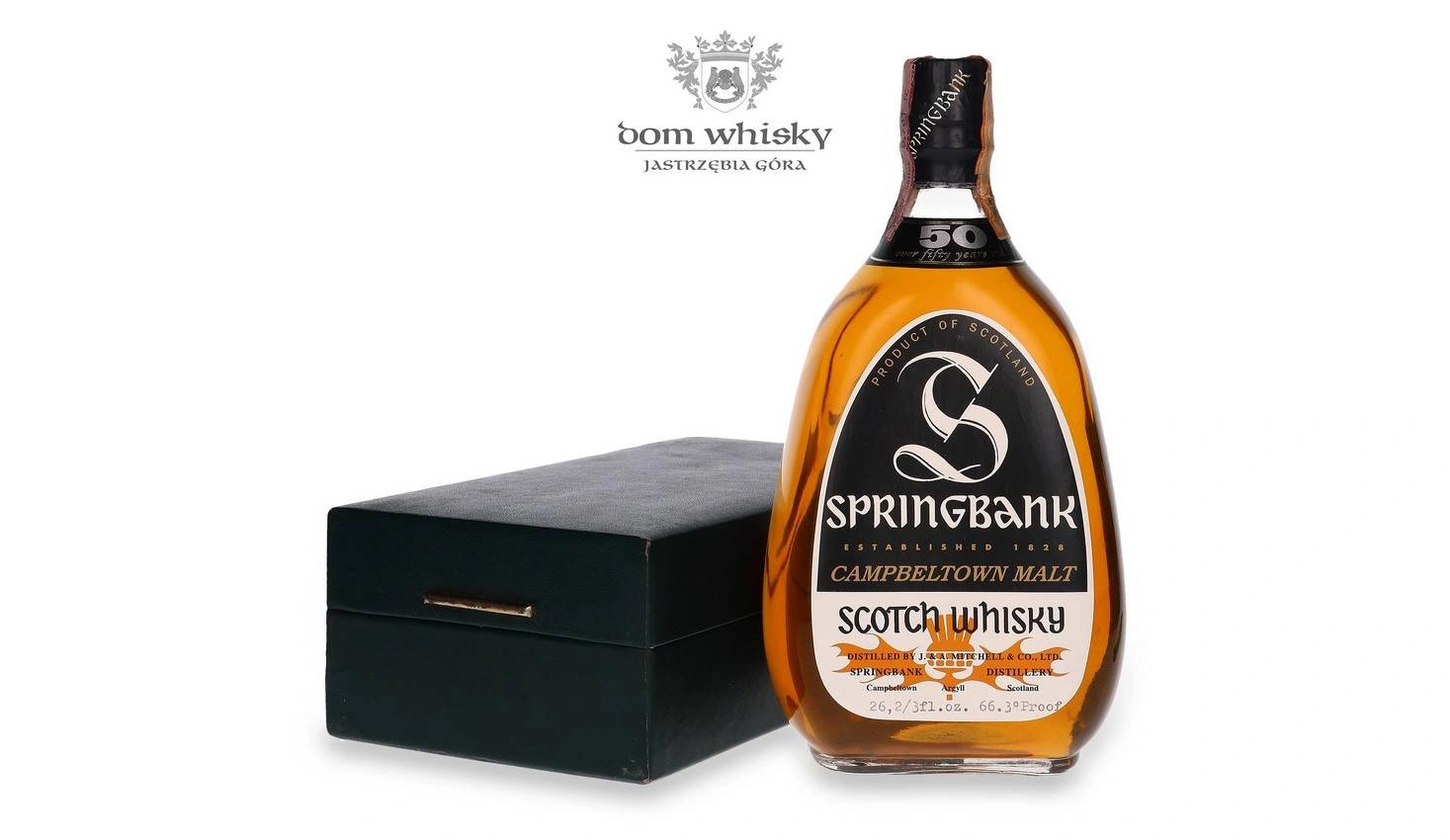 Springbank 50 YO (D.1919, B.1970) 66.3 Proof 26,2