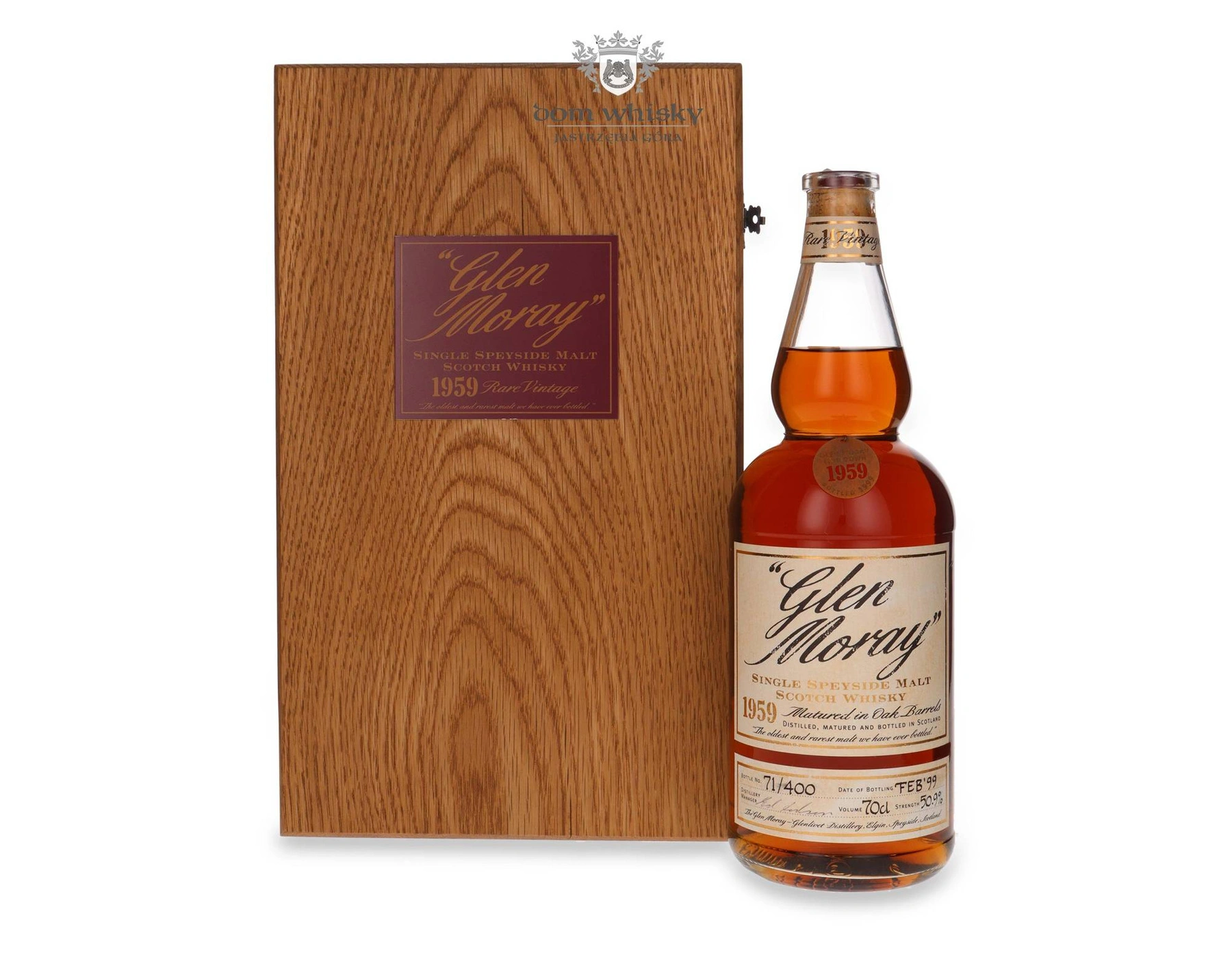 Glen Moray 1959 (Bottled 1999) Rare Vintage