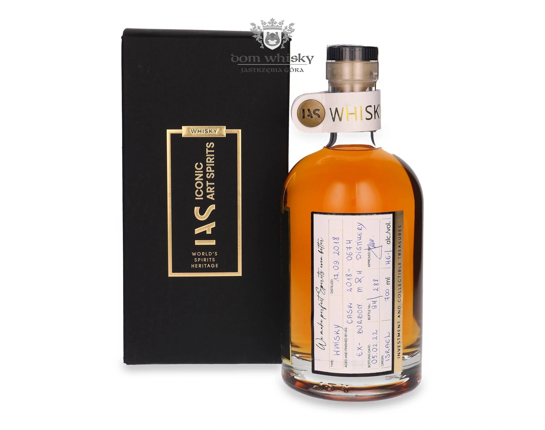 Iconic Art Spirits M&h 2018 Ex-Bourbon Cask (Bottled 2022) Iconic Art Spirits