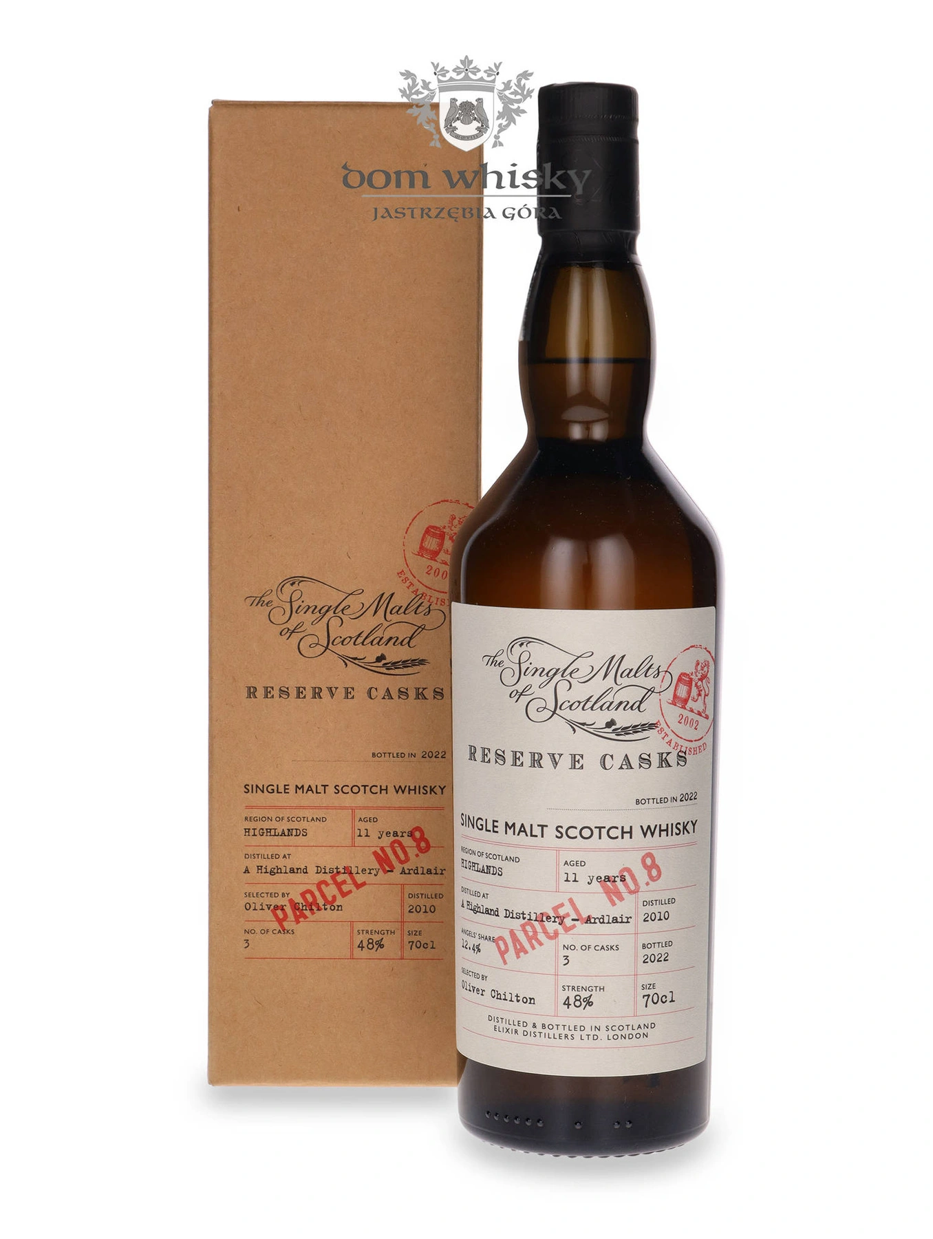 The Ultimate Whisky Co. 11 YO Ardlair The Single Malts Of Scotland Reserve Cask Parcel No.8