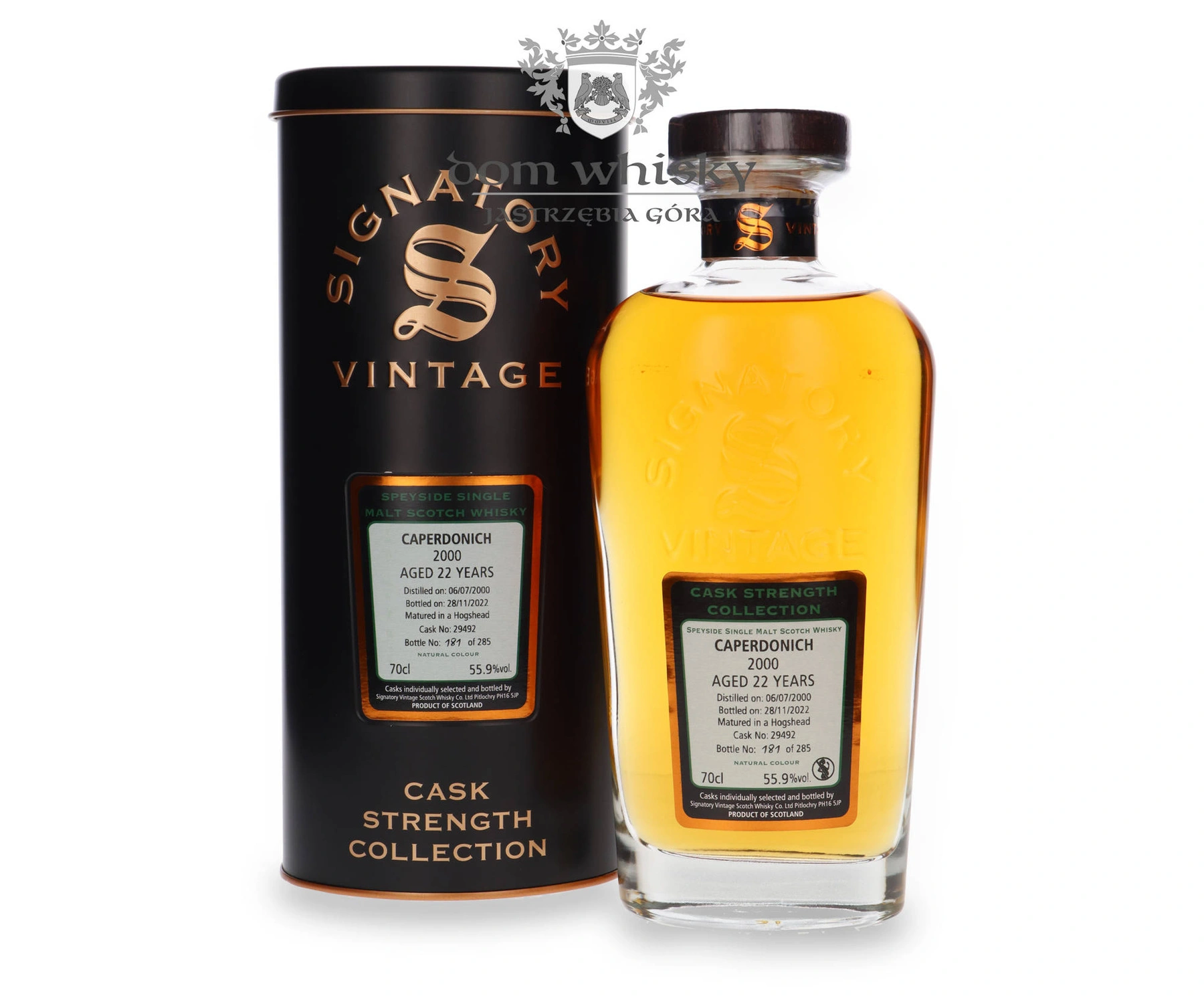 Signatory Vintage 22 YO Caperdonich (D.2000, B.2022) Signatory Vintage