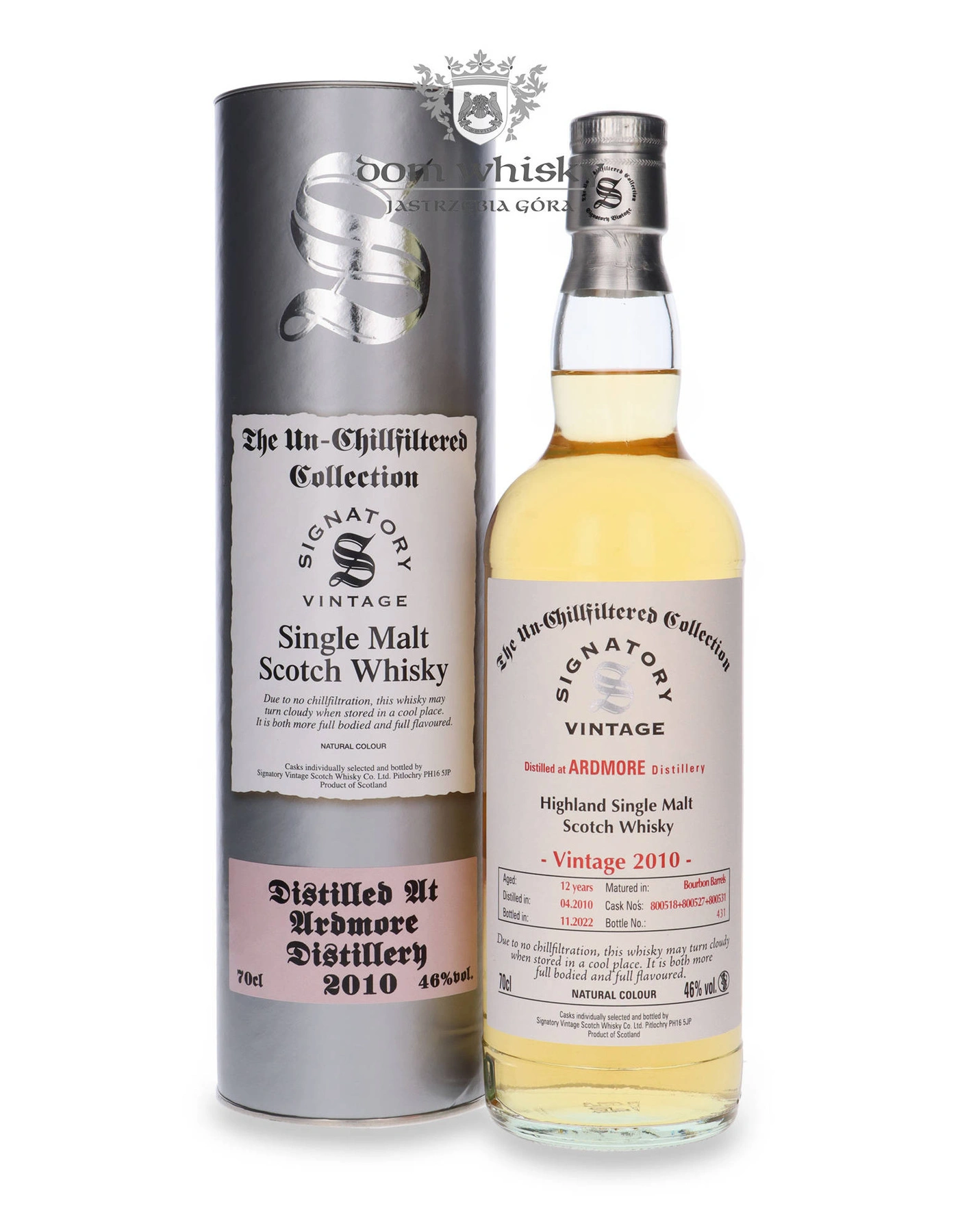 Signatory Vintage 12 YO Ardmore (D.2010, B.2022) Signatory Vintage
