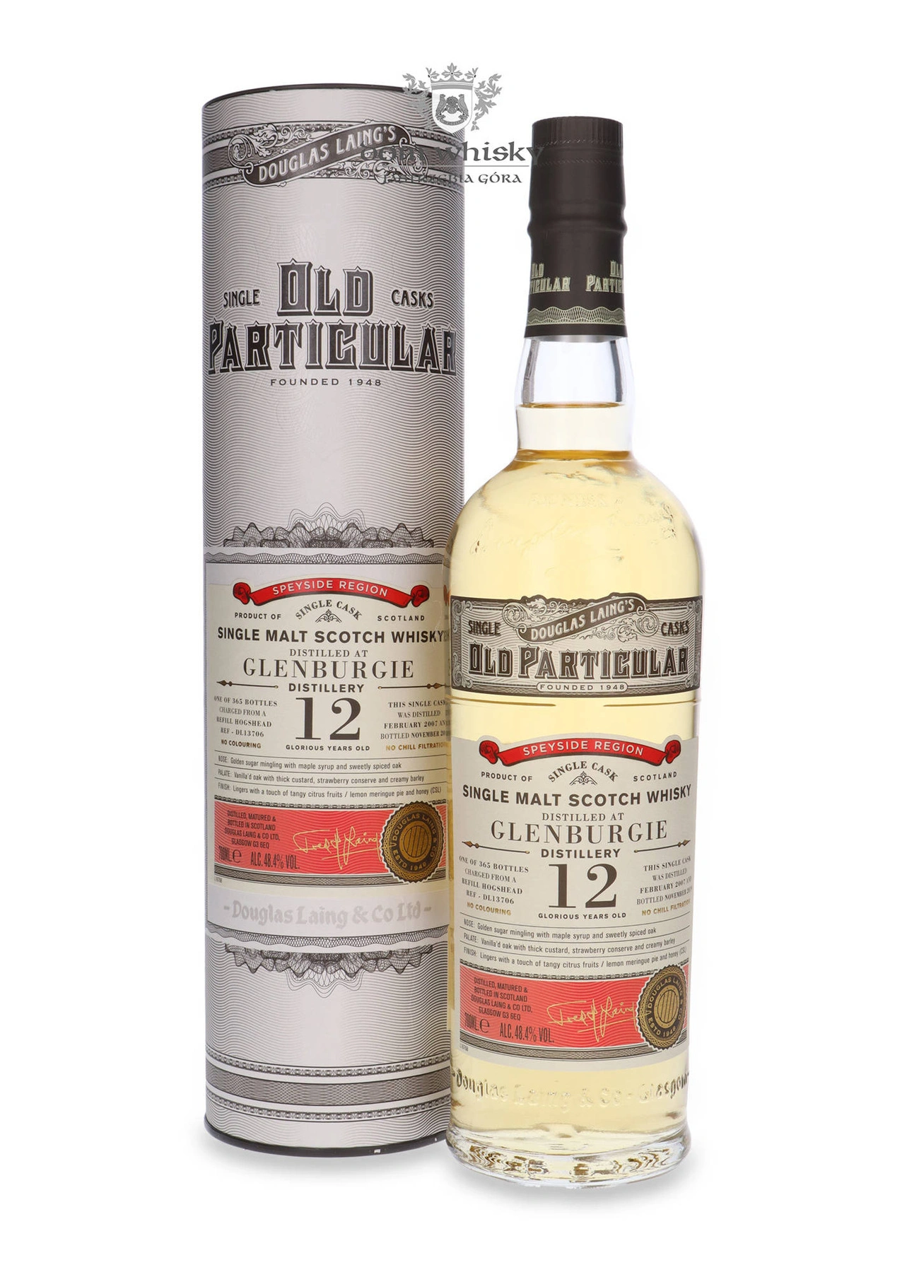 Douglas Laing & Co. 12 YO Glenburgie (D.2007, B.2019) Douglas Laing’s Old Particular