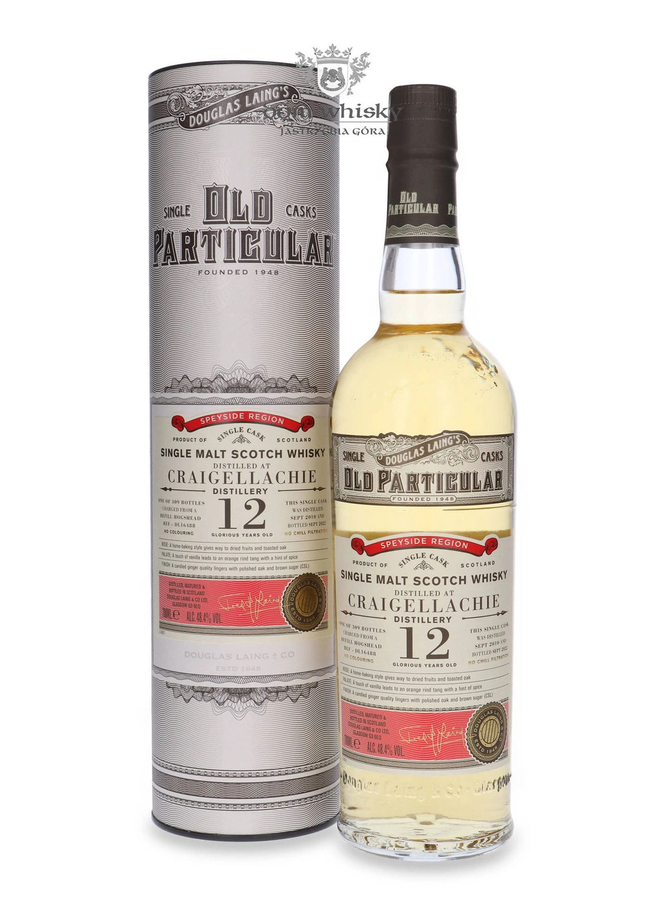 Douglas Laing & Co. 12 YO Craigellachie (D.2010, B.2022) Douglas Laing’s Old Particular