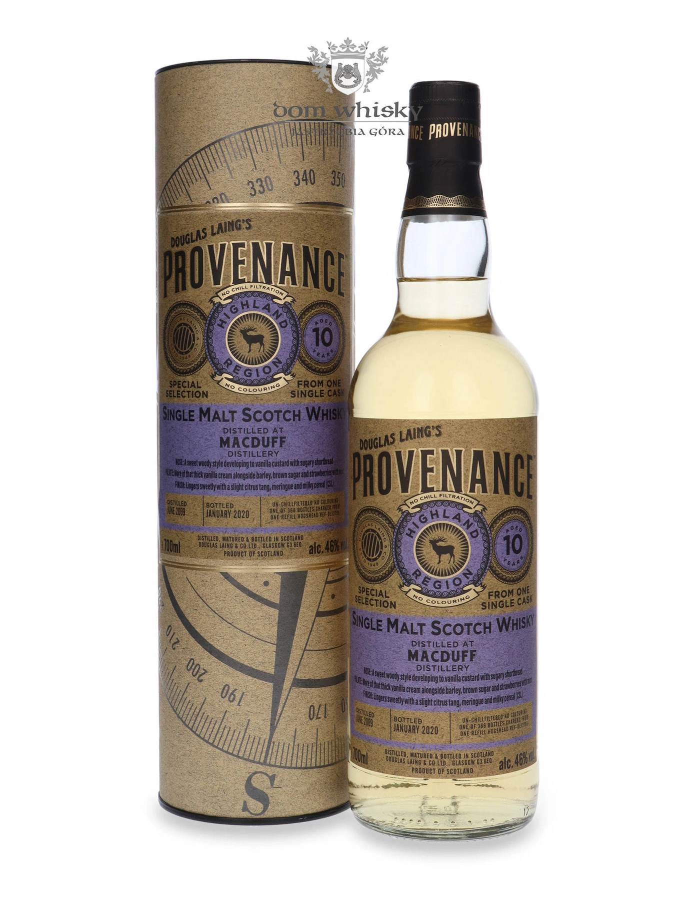 Douglas Laing & Co. 10 YO Macduff (D.2009, B.2020) Douglas Laing’s Provenance