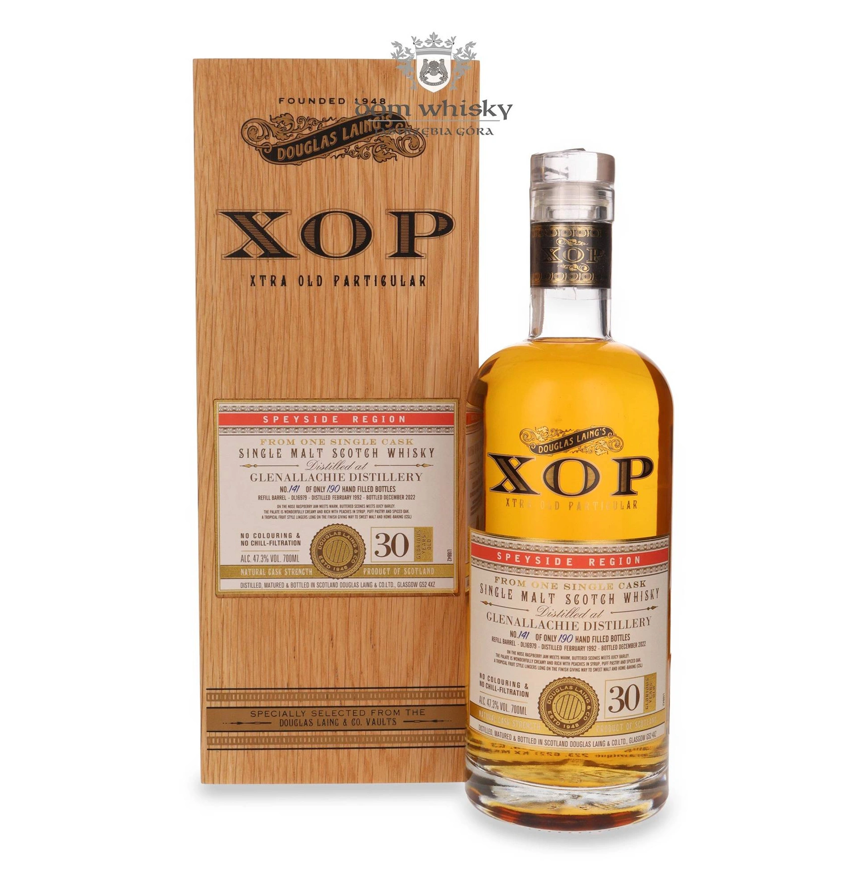 Douglas Laing & Co. 30 YO Glenallachie (D.1992, B.2022) Douglas Laing’s Xop