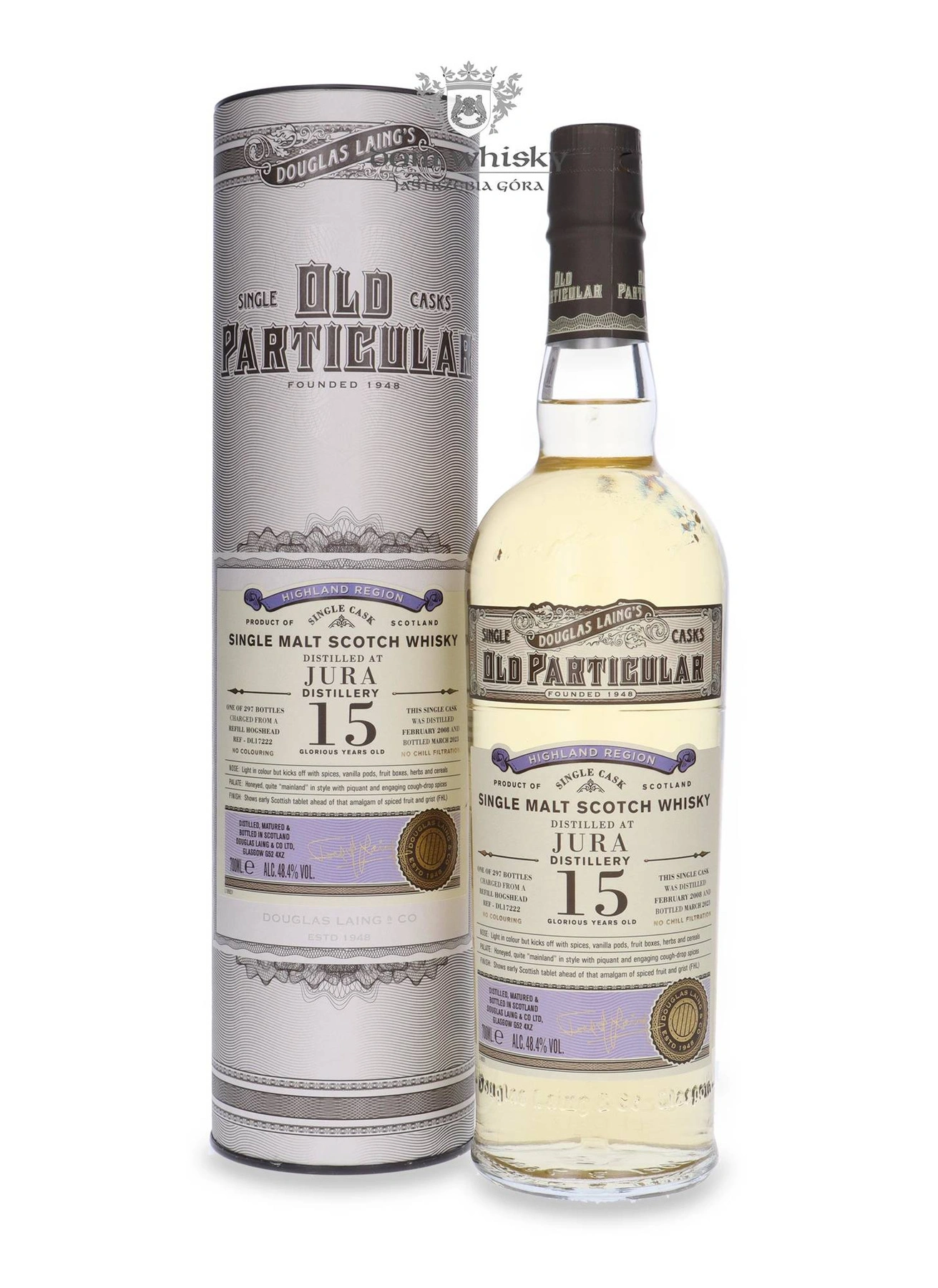 Douglas Laing 15 YO Jura (D.2008, B.2023) Douglas Laing’s Old Particular