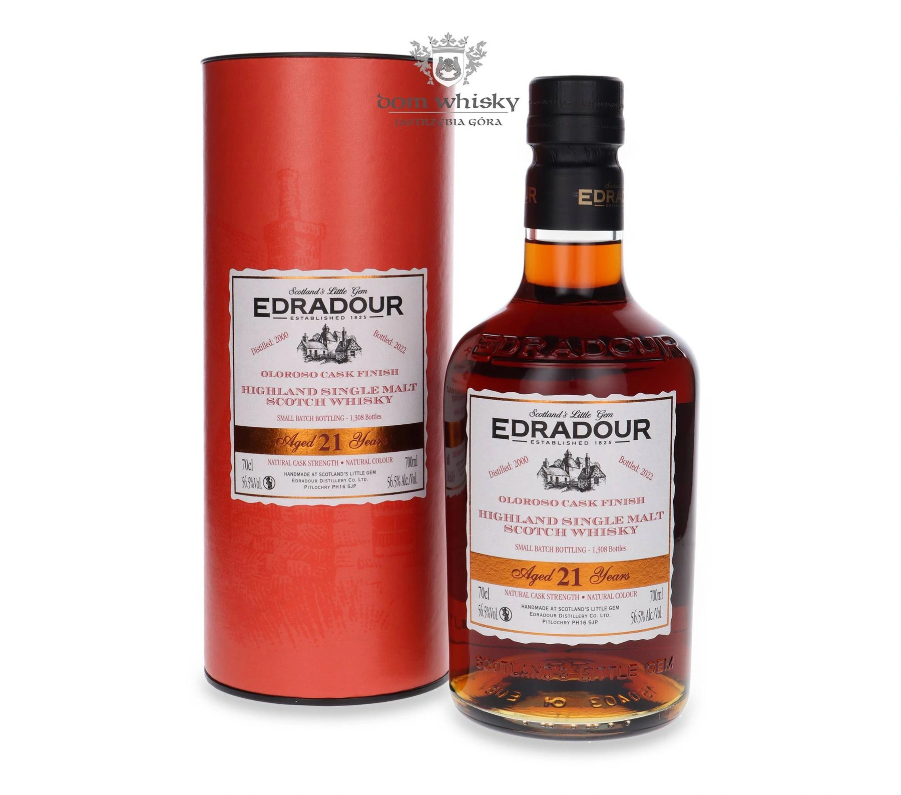 Edradour 21 YO (D.2000, B.2022) Oloroso Cask Finish