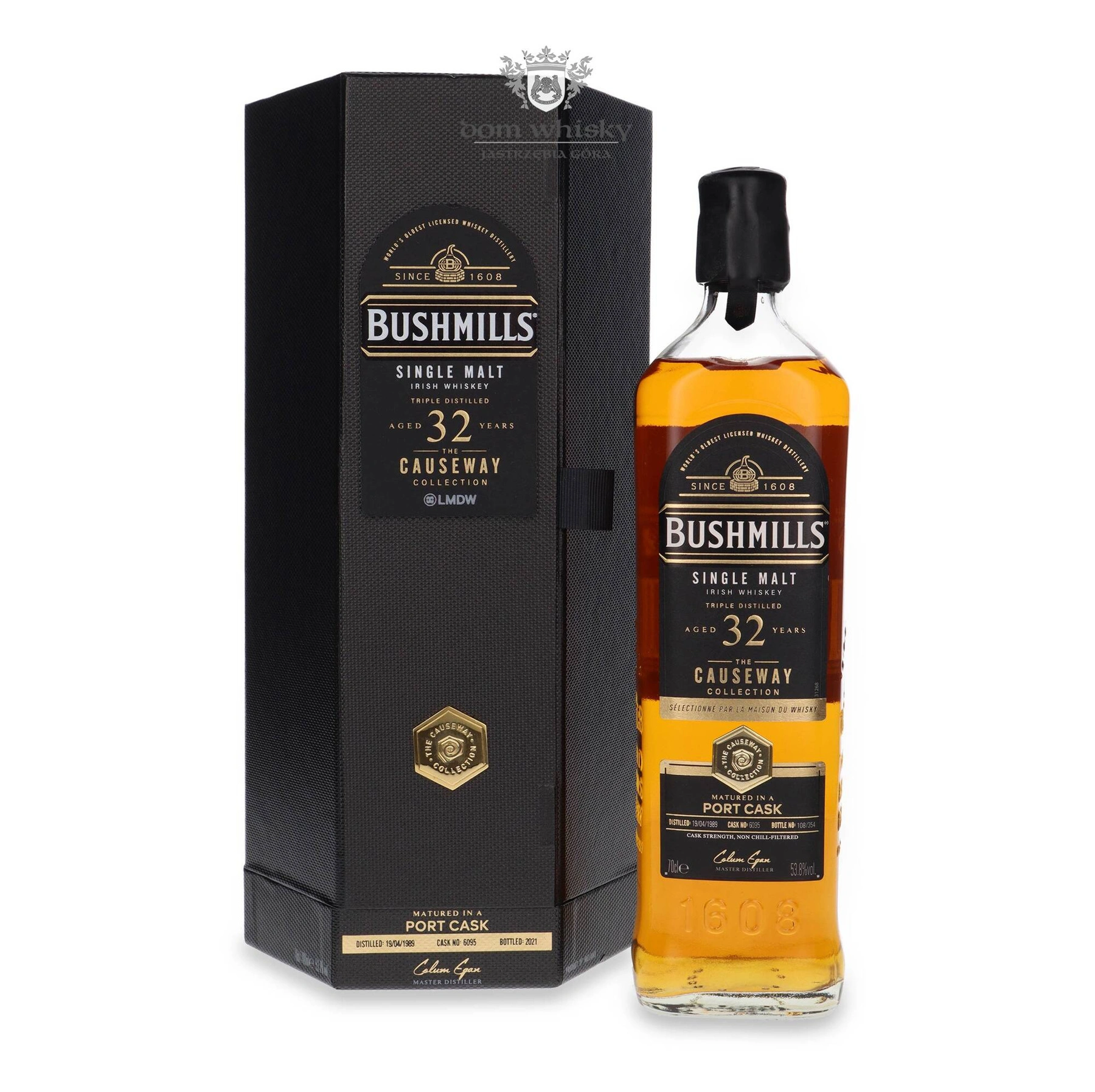 Bushmills 32 YO (D.1989, B.2021) Port Cask Causeway Collection Lmdw
